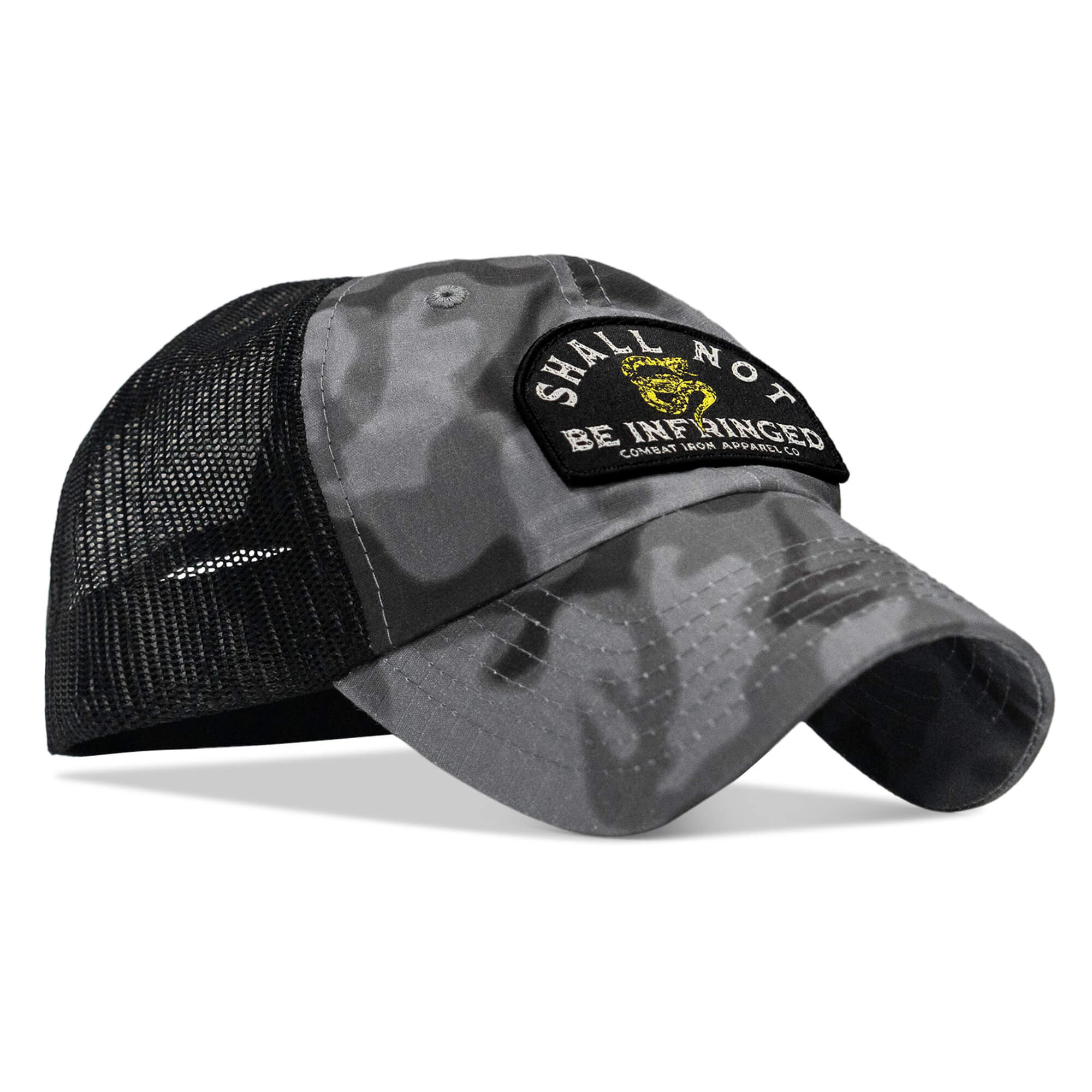 Shall Not Be Infringed Patch Tactical Ripstop Mesh Snapback Hat - Image 19