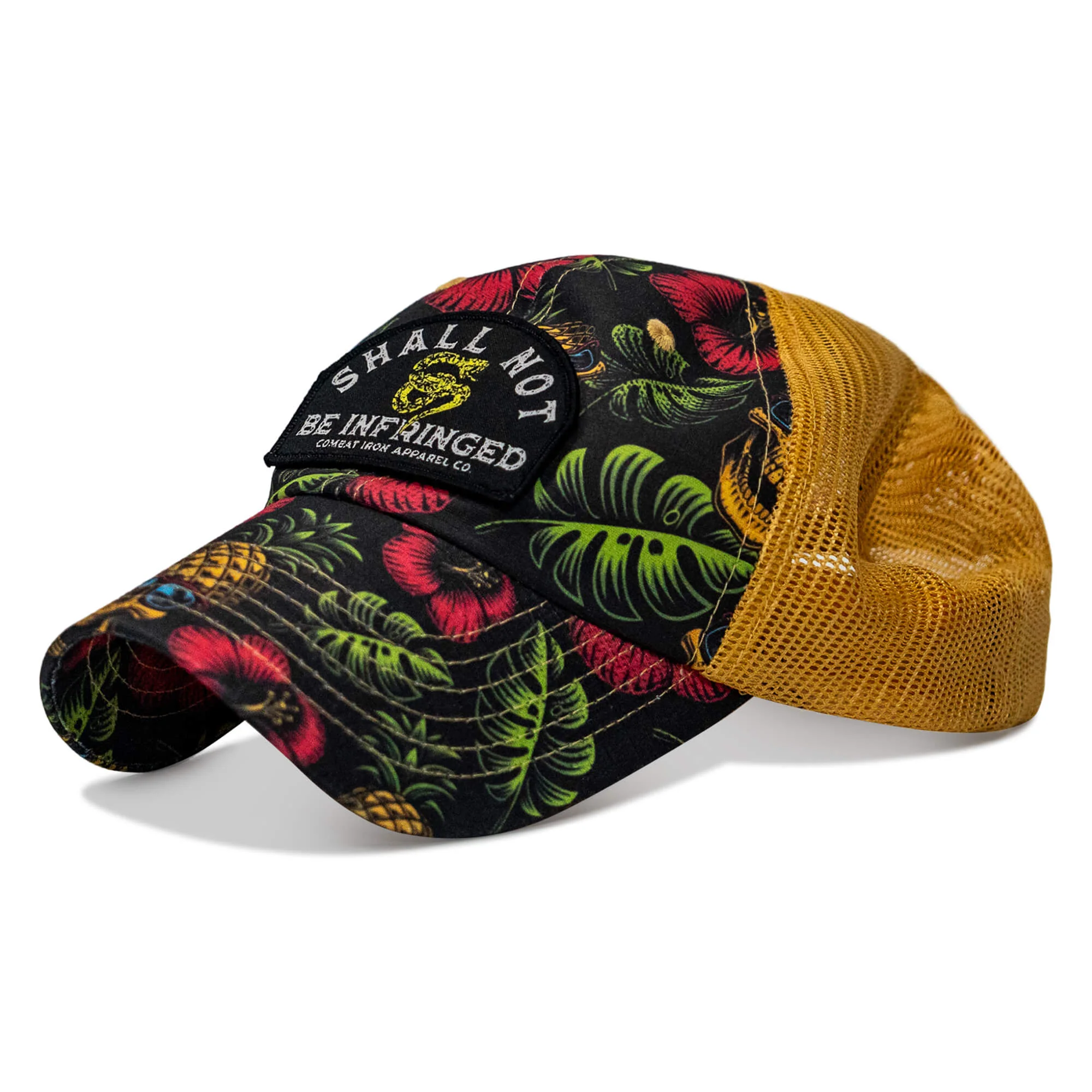 Shall Not Be Infringed Patch Tactical Ripstop Mesh Snapback Hat - Image 5