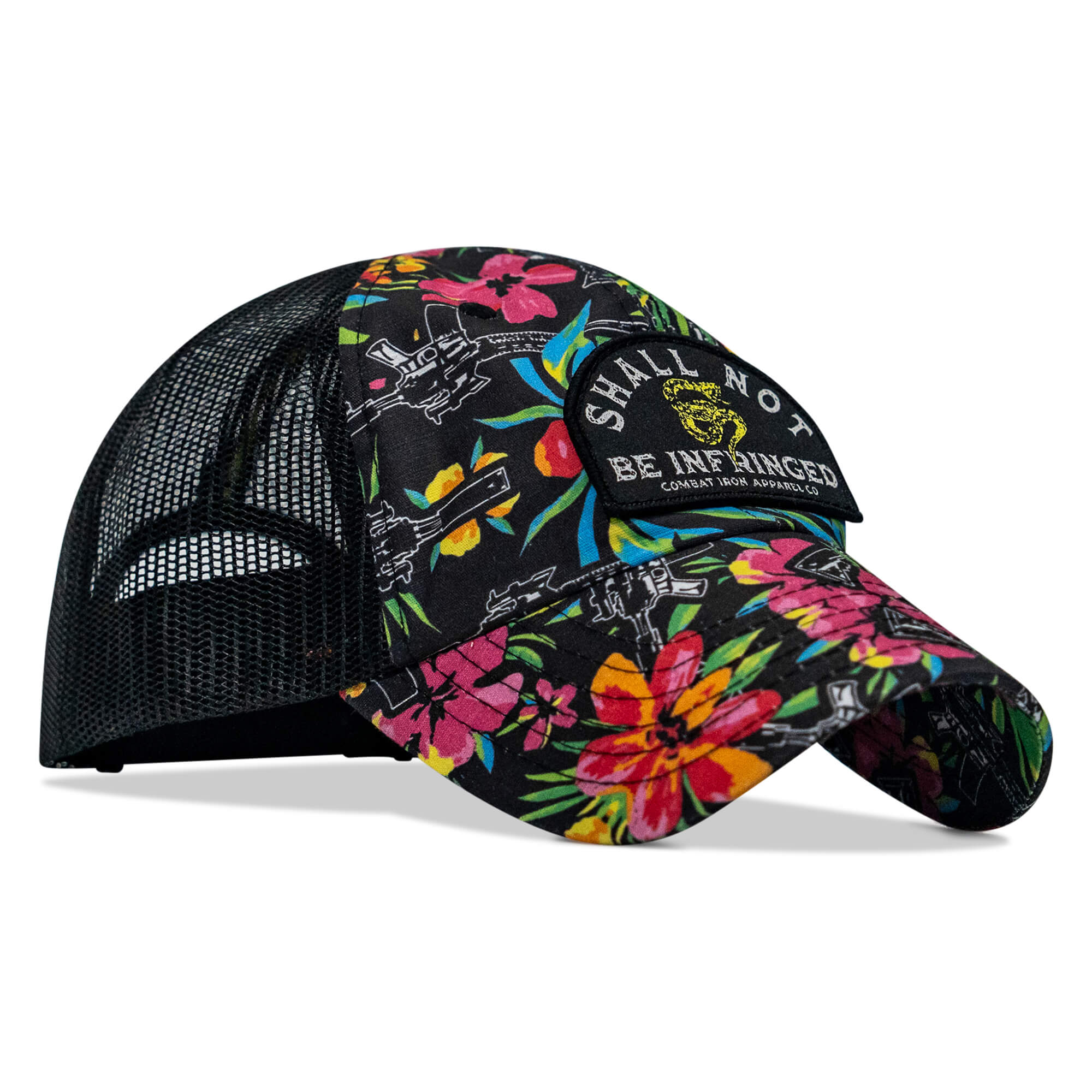 Shall Not Be Infringed Patch Tactical Ripstop Mesh Snapback Hat - Image 7