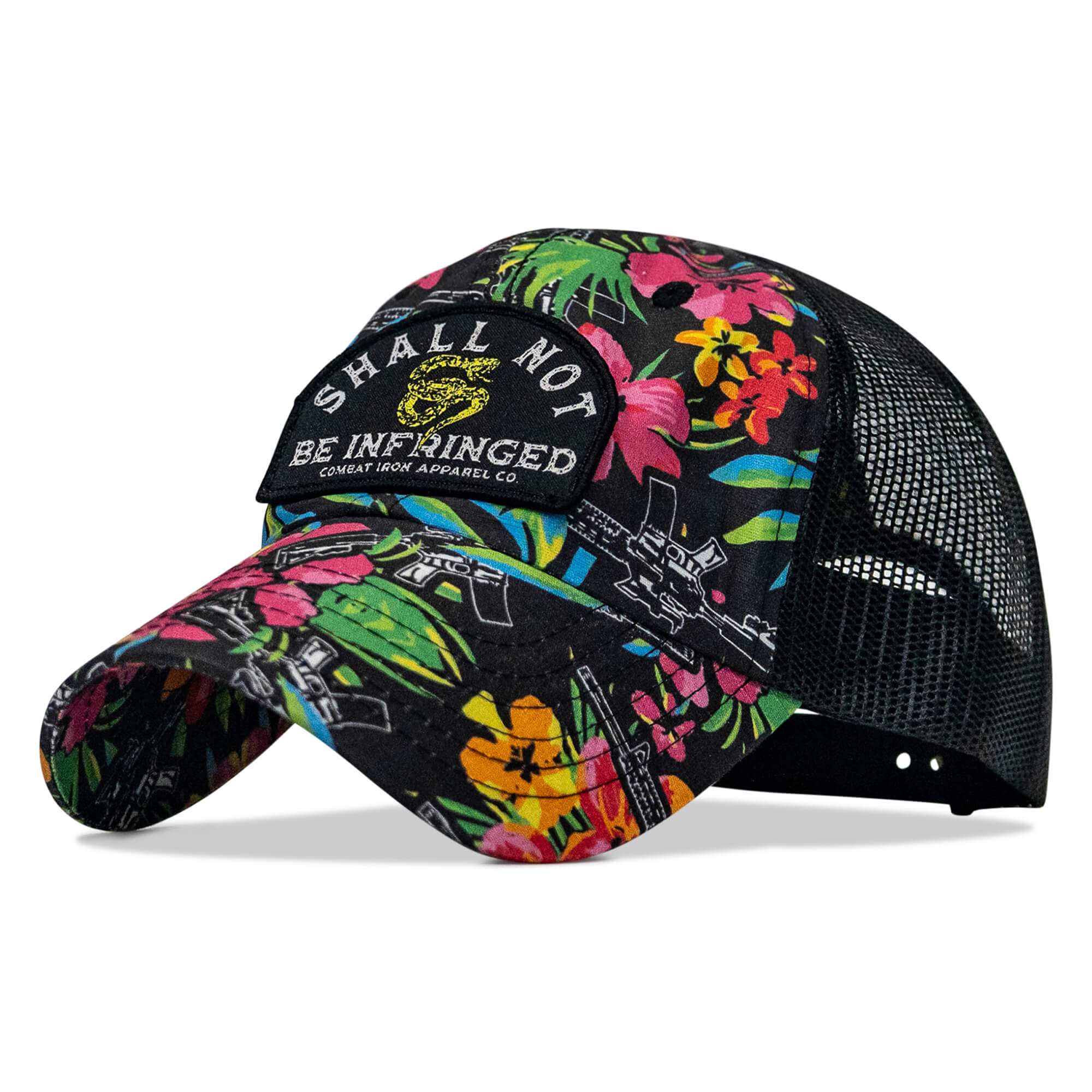 Shall Not Be Infringed Patch Tactical Ripstop Mesh Snapback Hat - Image 8