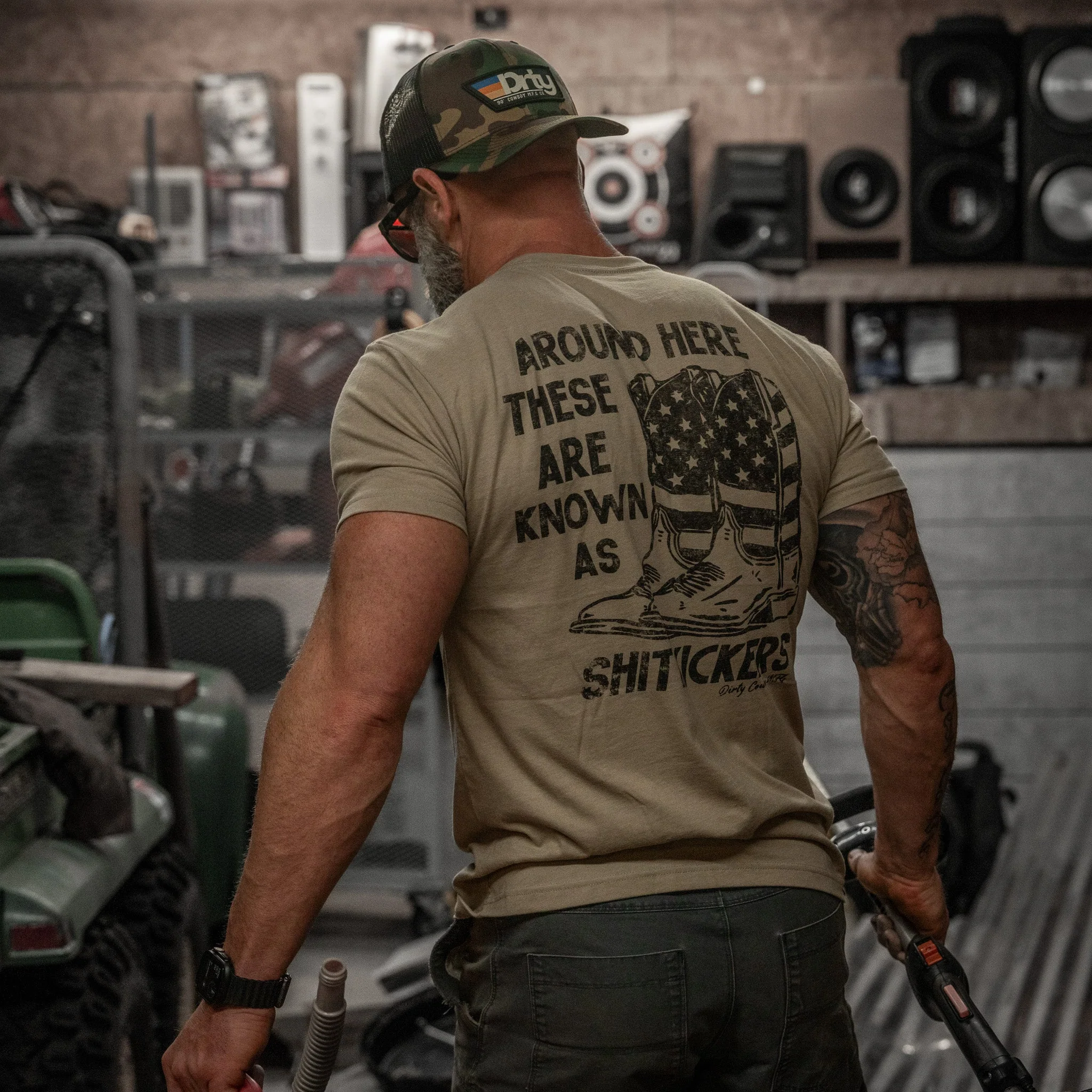 Shit Kickers Men's T-Shirt - Image 15