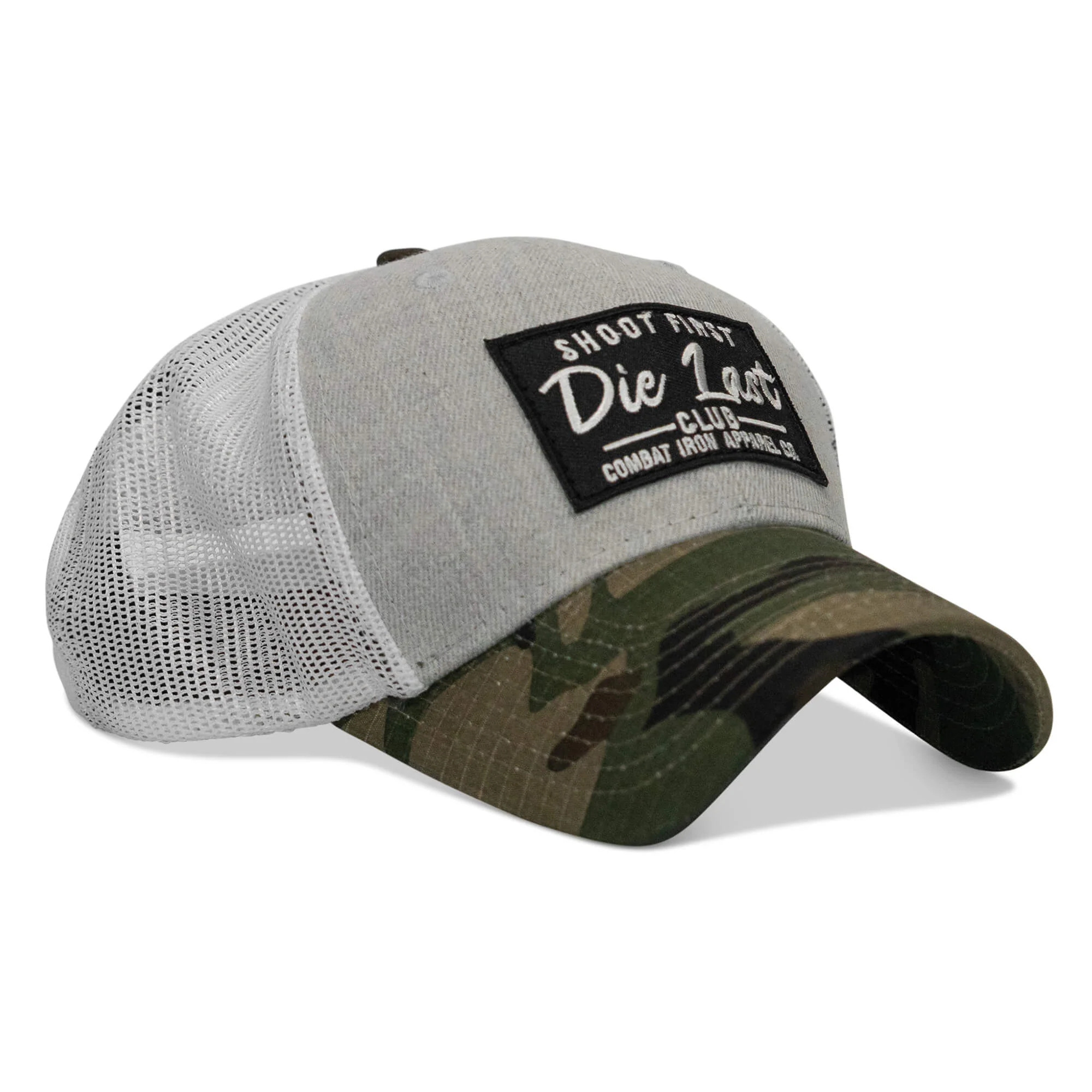 Shoot First. Die Last. Club Patch Snapback - Image 11