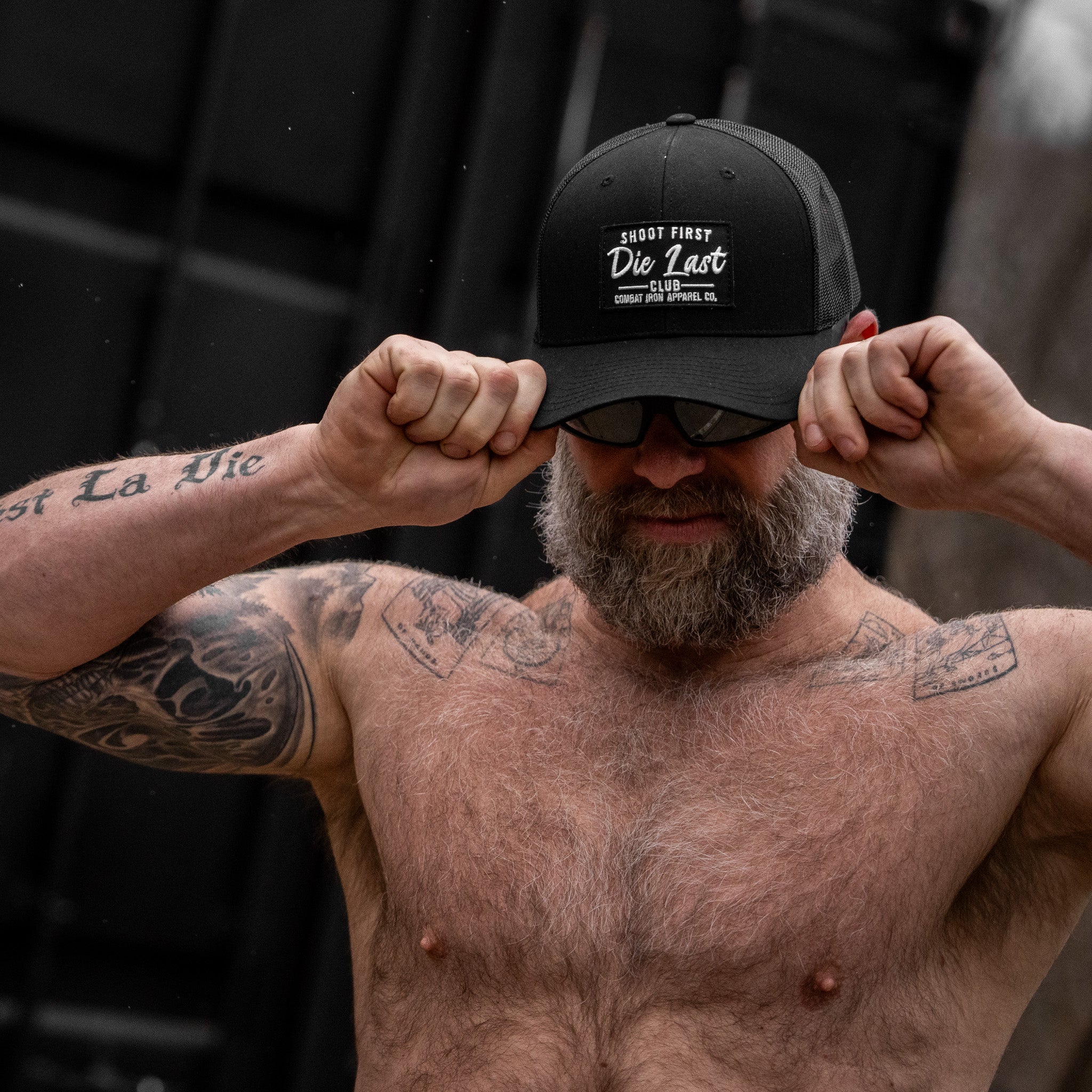 Shoot First. Die Last. Club Patch Snapback - Image 18