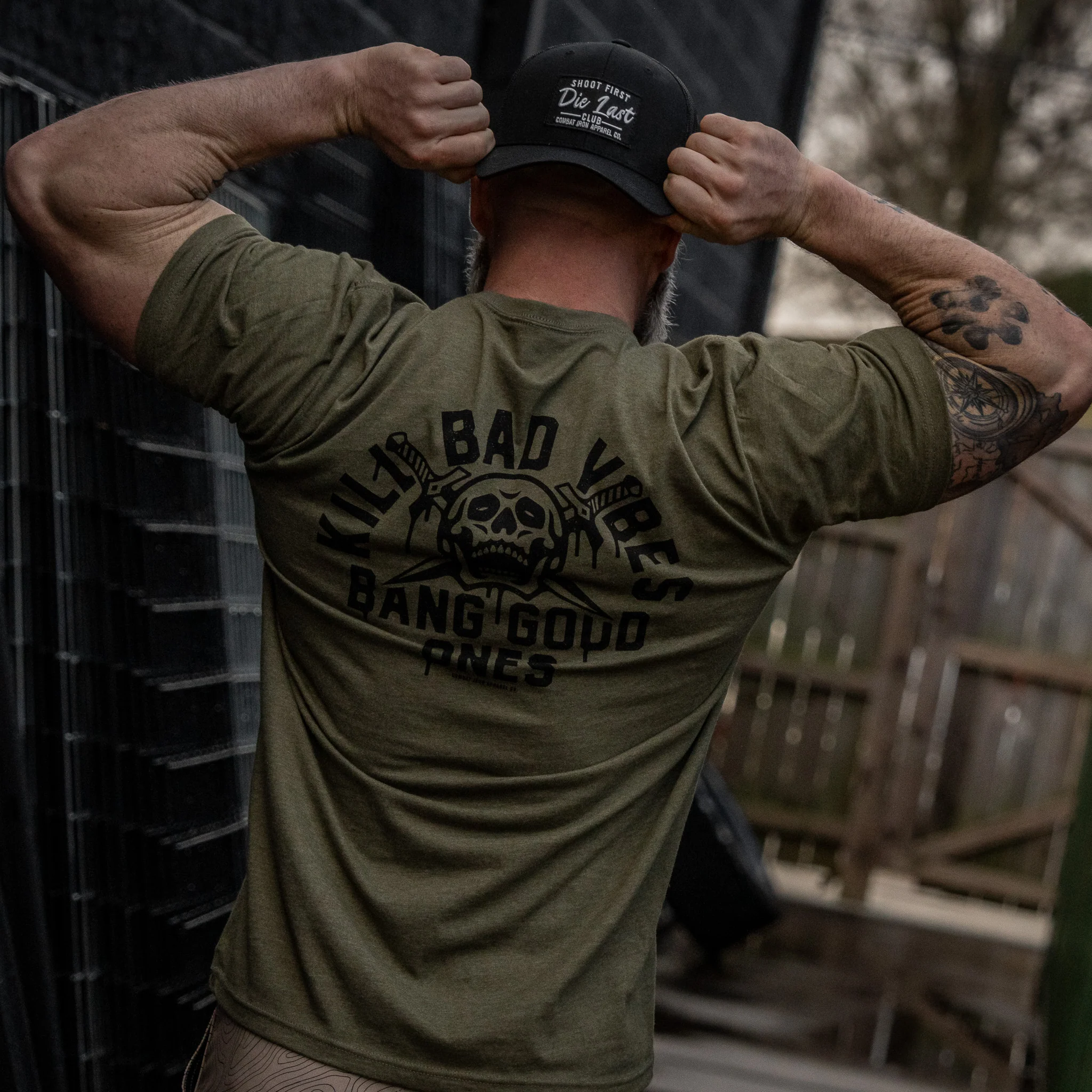 Shoot First. Die Last. Club Patch Snapback - Image 19