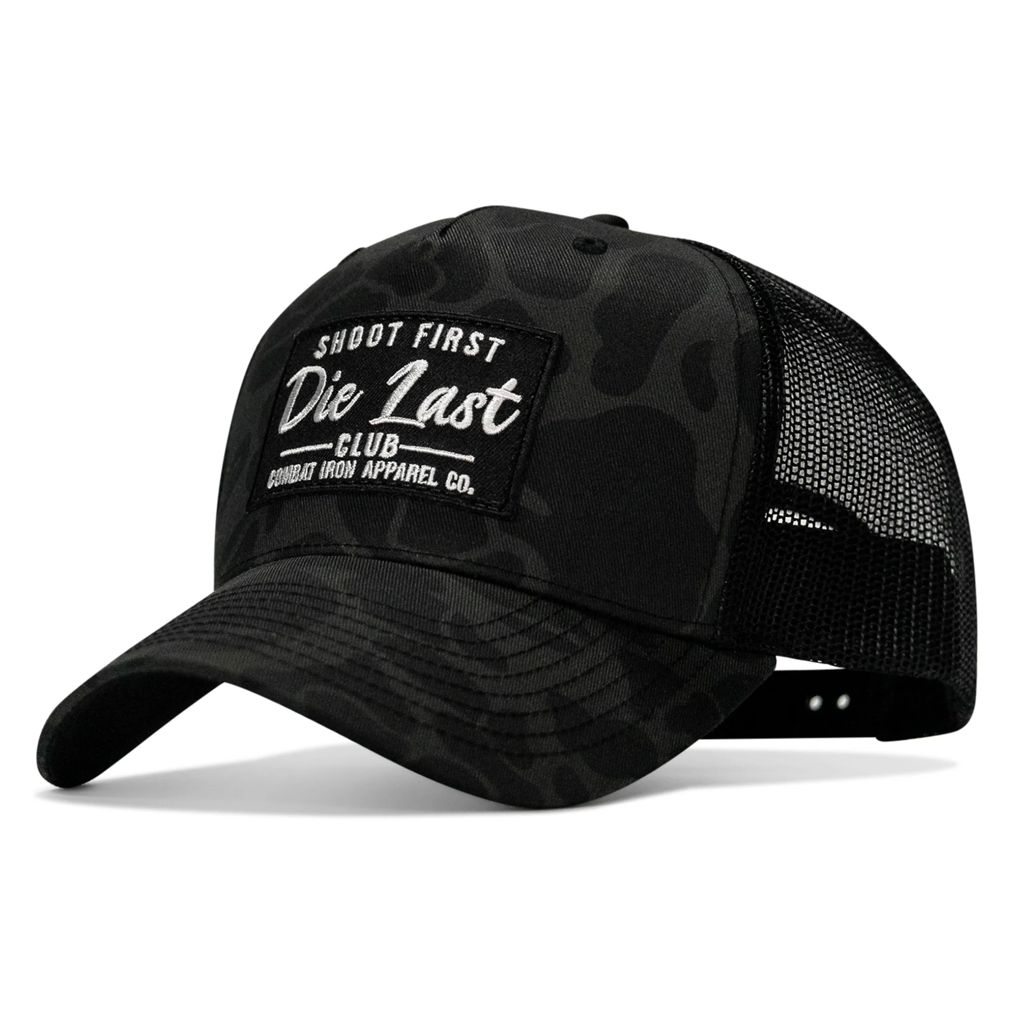 Shoot First. Die Last. Club Patch Snapback - Image 44