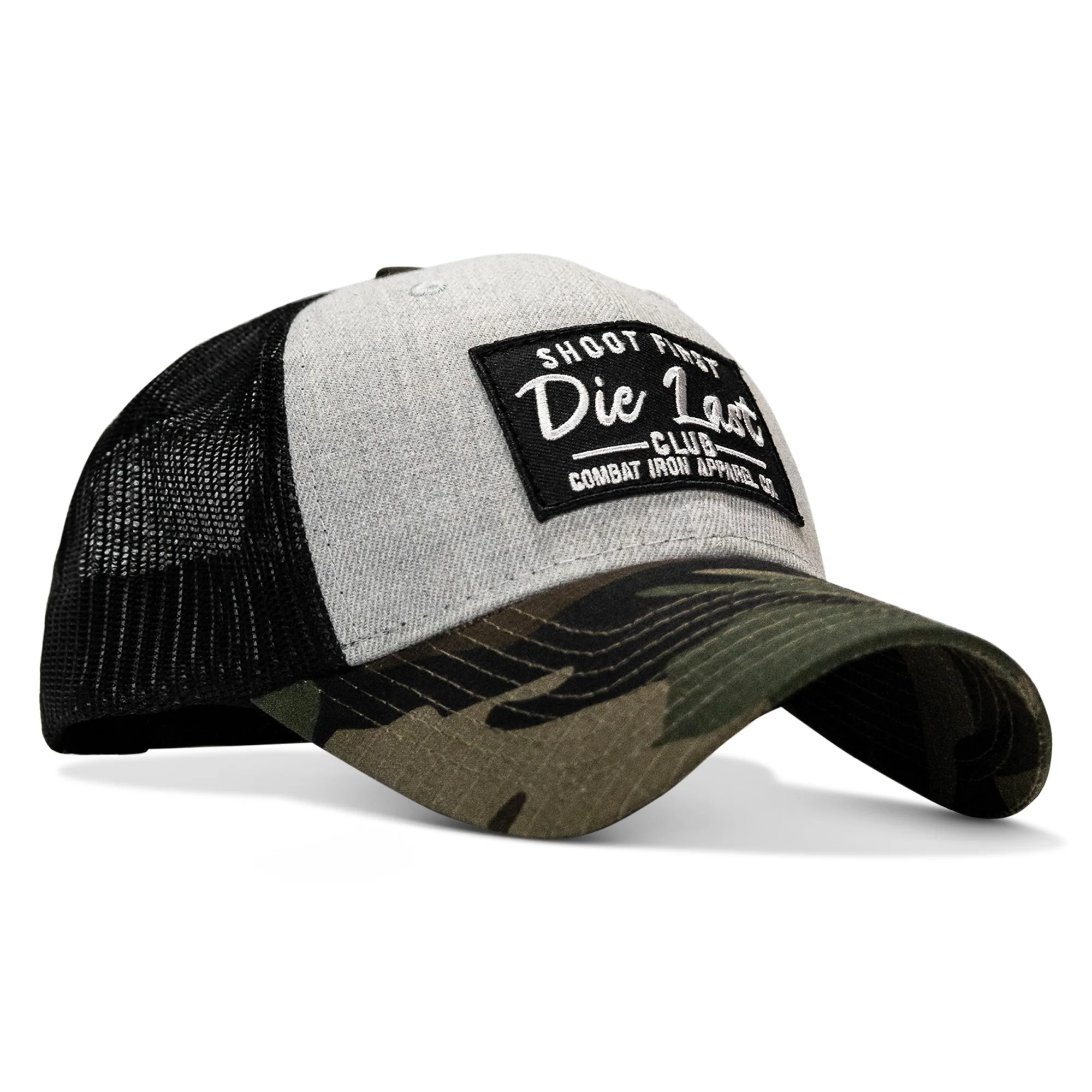 Shoot First. Die Last. Club Patch Snapback - Image 50