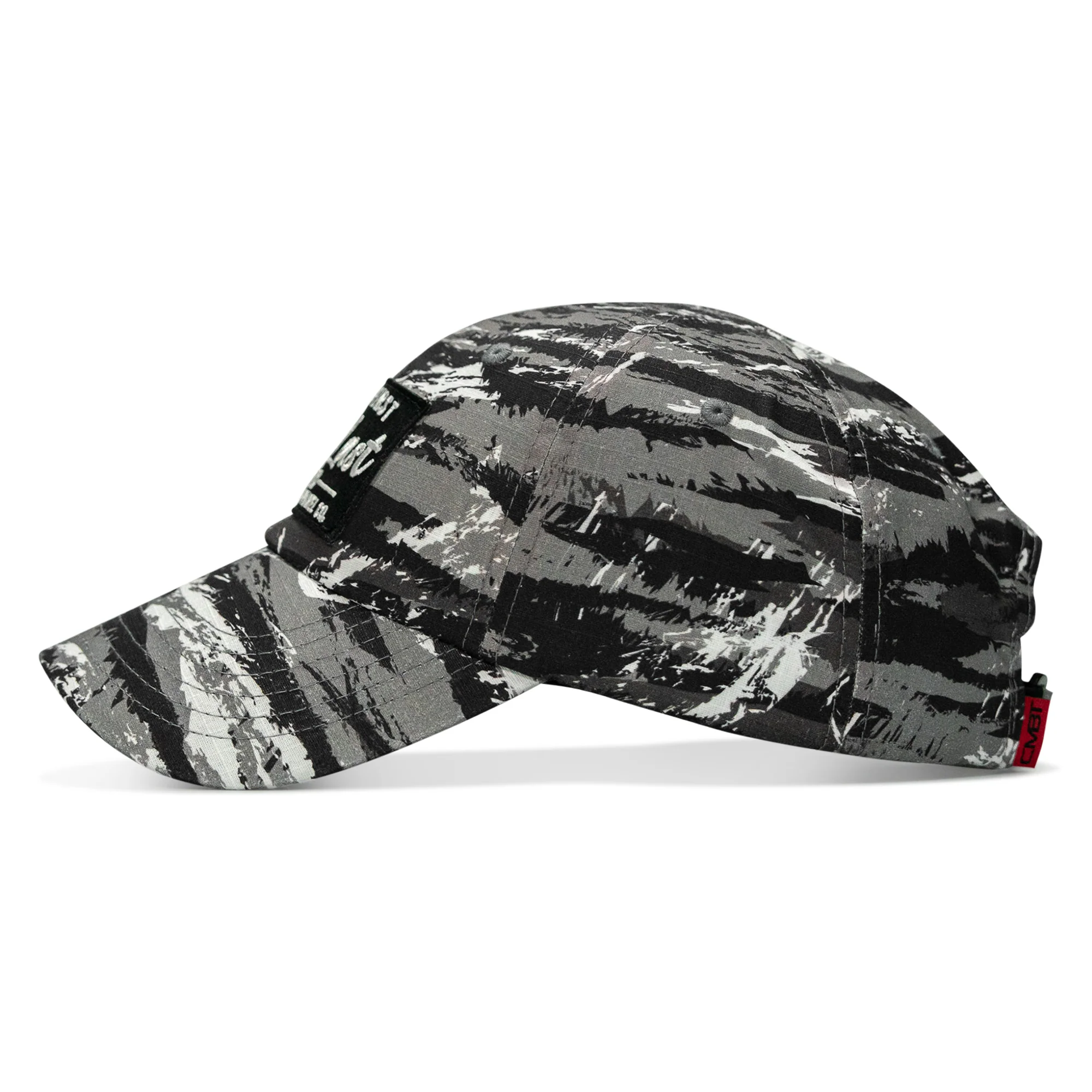 Shoot First. Die Last. Club Patch Tactical Ripstop Mesh Snapback Hat - Image 33