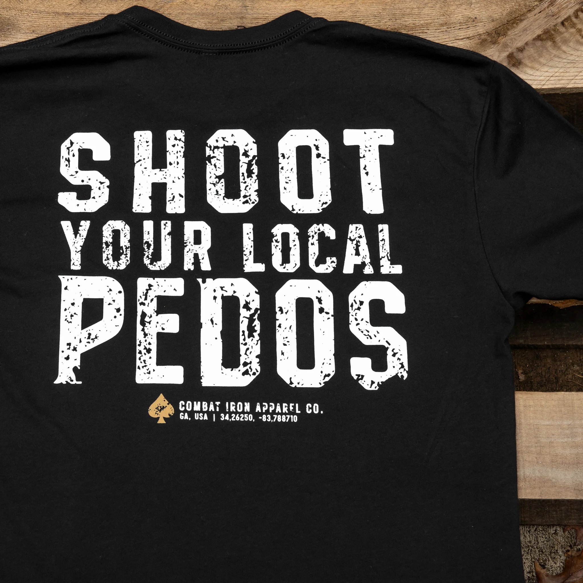 Shoot Your Local Pedos Men's T-Shirt - Image 10