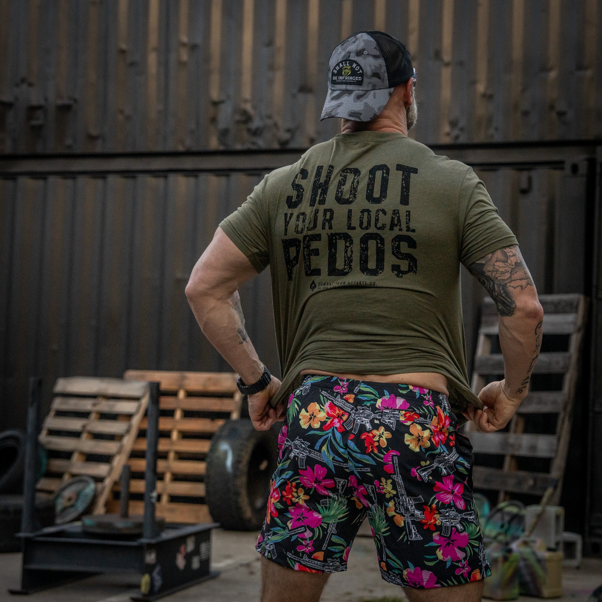 Shoot Your Local Pedos Men's T-Shirt - Image 14