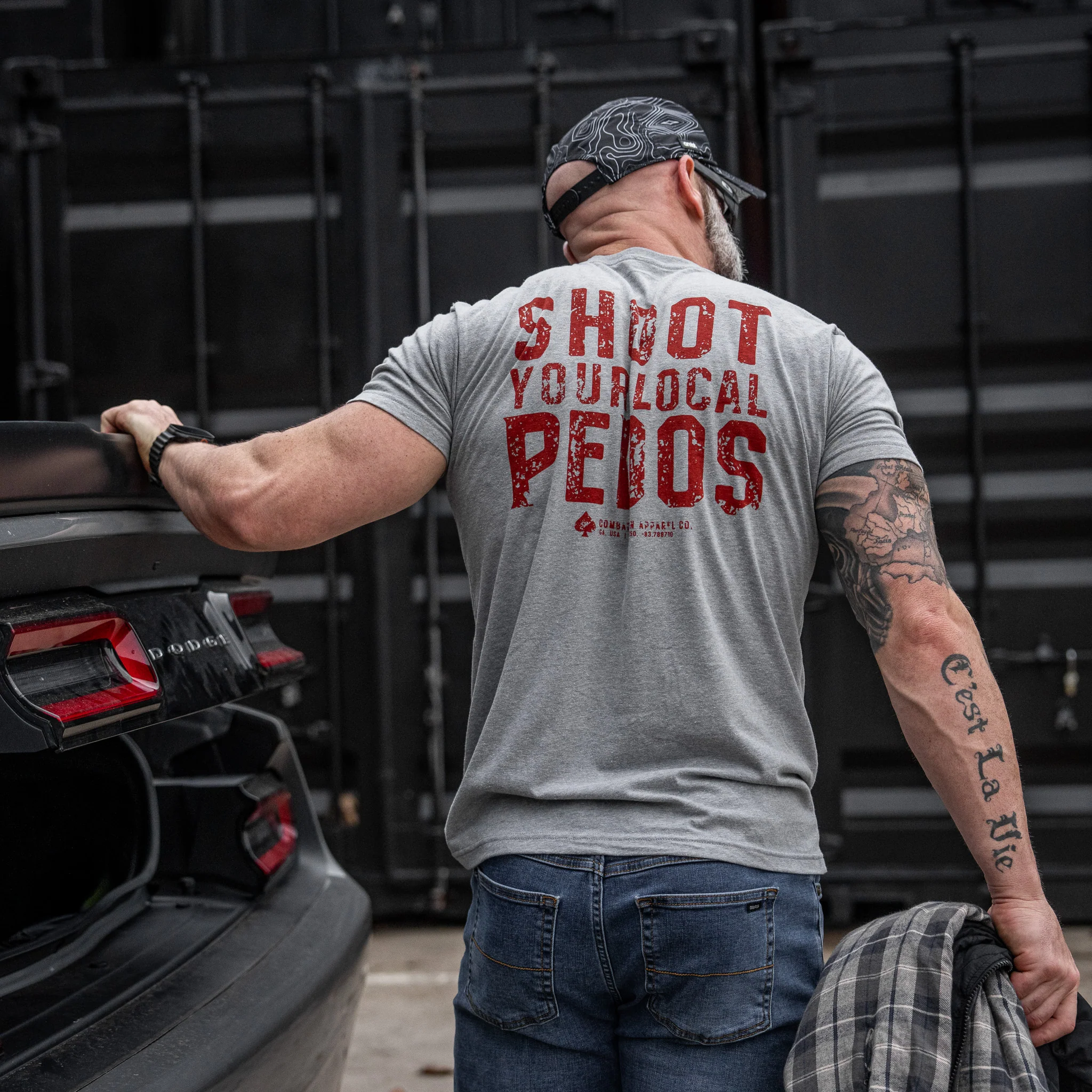 Shoot Your Local Pedos Men's T-Shirt - Image 20