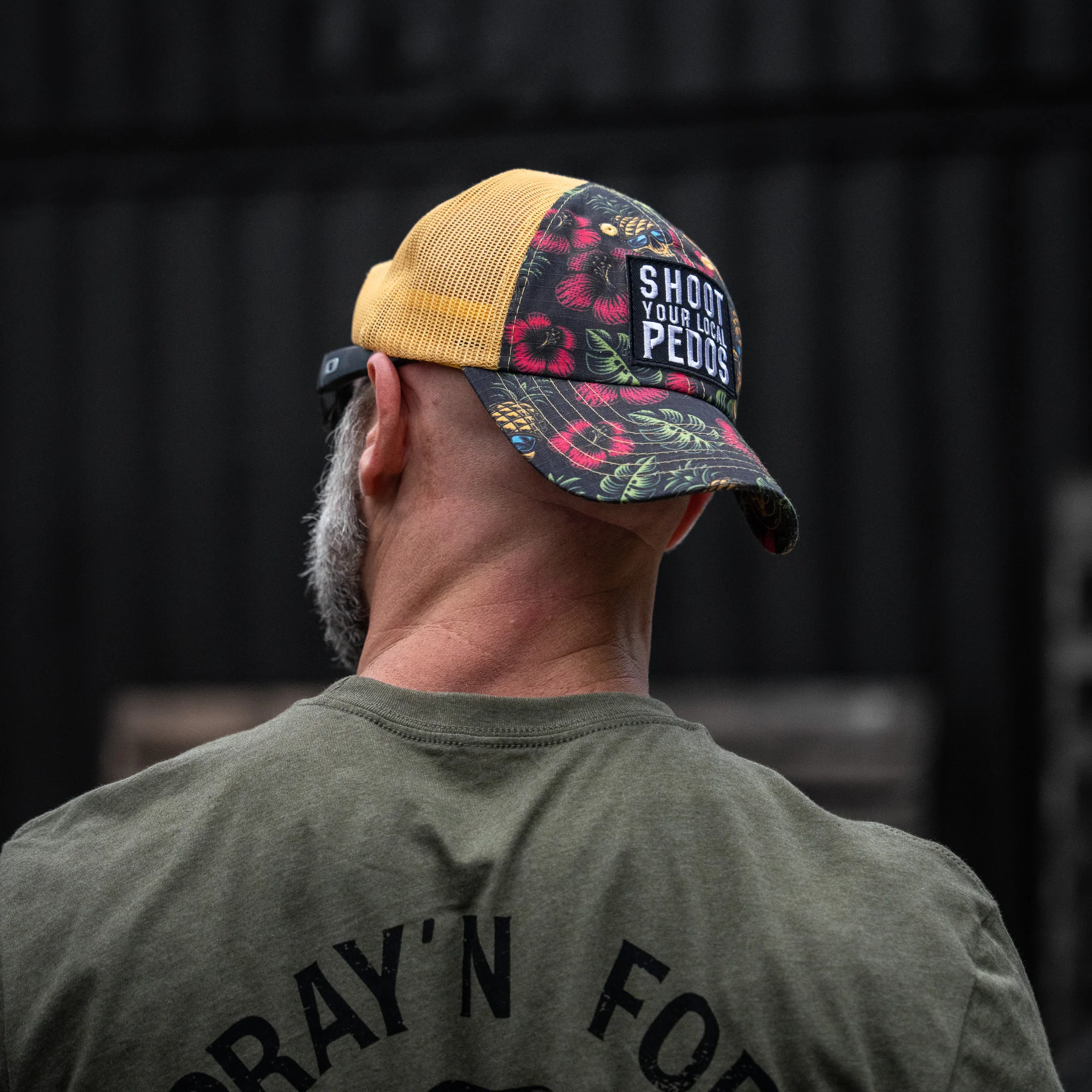 Shoot Your Local Pedos Patch Tactical Ripstop Mesh Snapback Hat - Image 32
