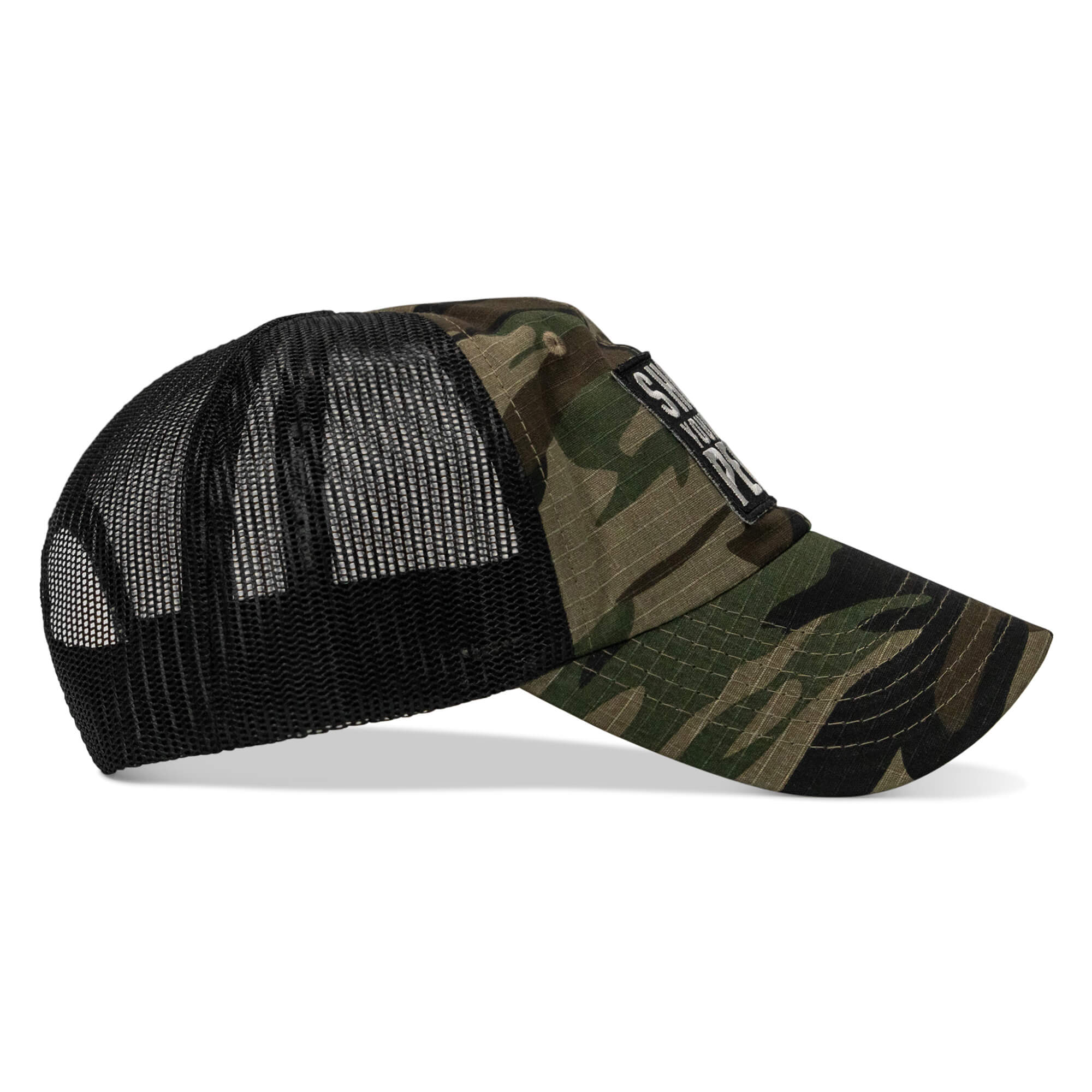 Shoot Your Local Pedos Patch Tactical Ripstop Mesh Snapback Hat - Image 5