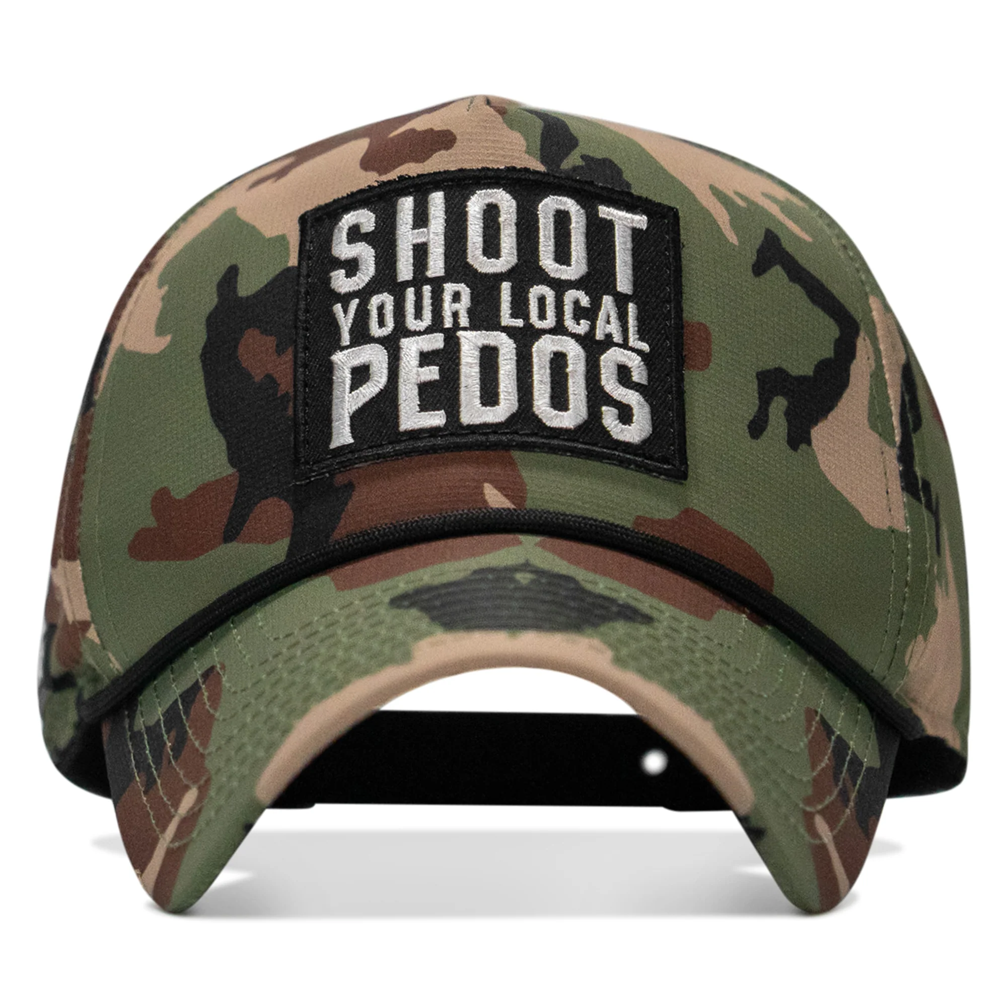 Shoot Your Local Pedos Patch Weekender Waterproof Snapback - Image 15