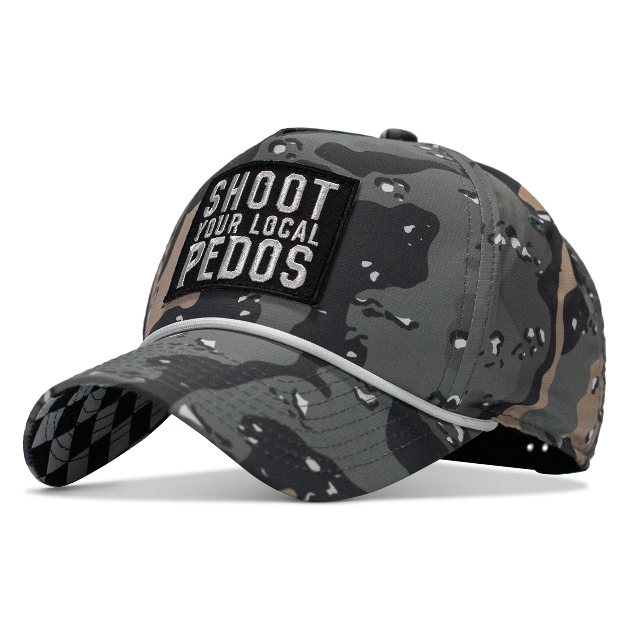 Shoot Your Local Pedos Patch Weekender Waterproof Snapback - Image 8
