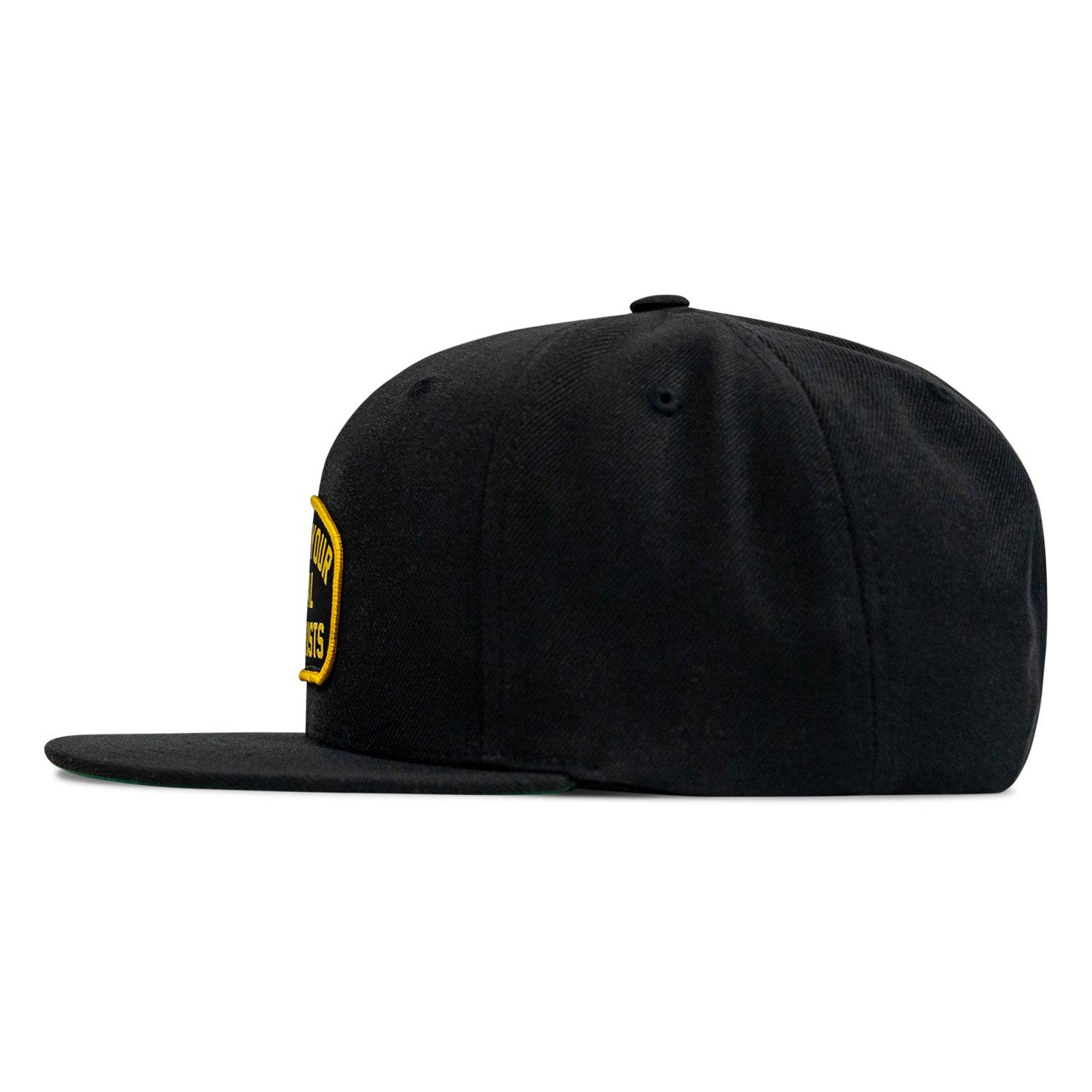 Shoot Your Local Terrorists Flat Bill SnapBack Hat - Image 5