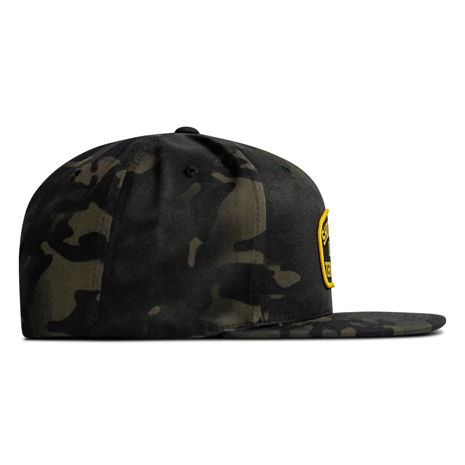 Shoot Your Local Terrorists Flat Bill SnapBack Hat - Image 8