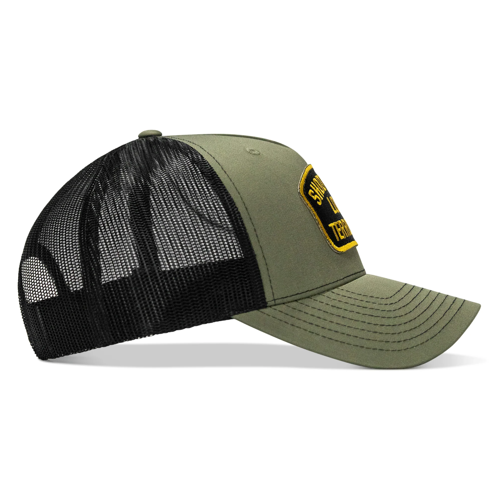 Shoot Your Local Terrorists Patch Snapback Hat - Image 36