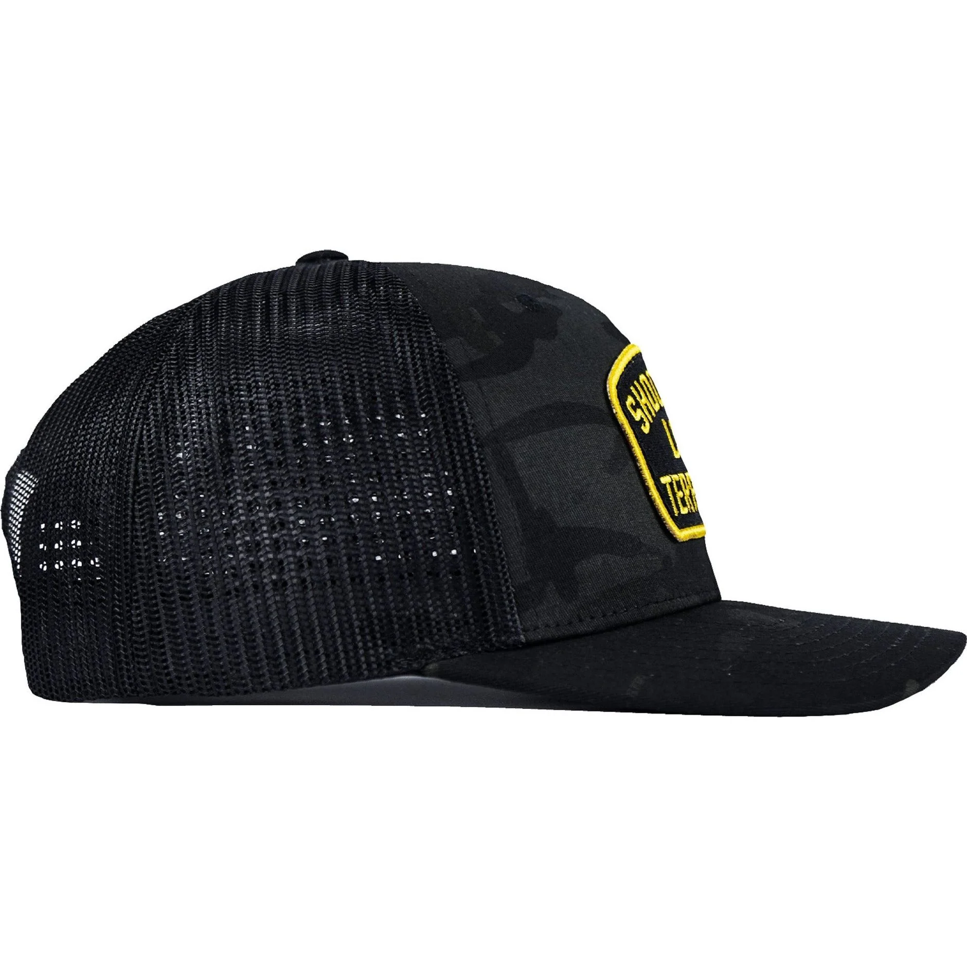 Shoot Your Local Terrorists Patch Snapback Hat - Image 9