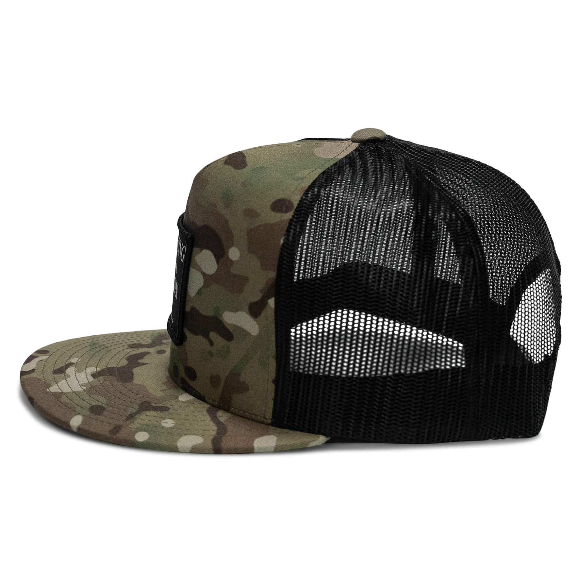 Shooting Guns & Spreadin' Buns Patch Flatbill Hat - Image 10