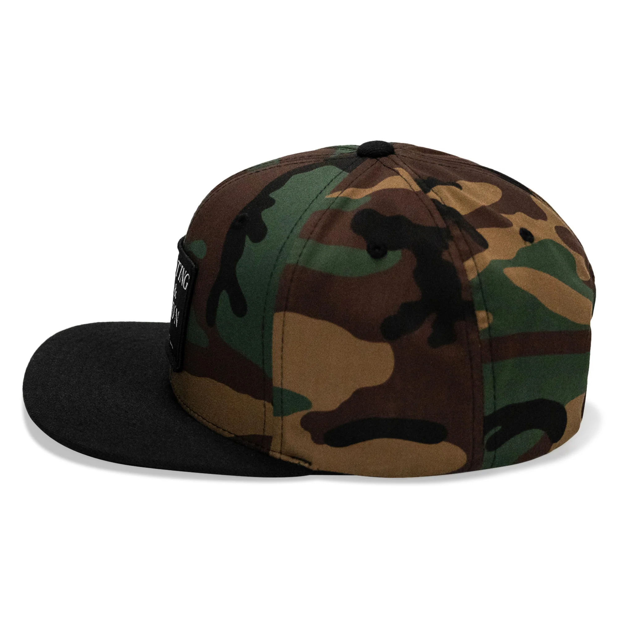 Shooting Guns & Spreadin' Buns Patch Flatbill Hat - Image 24