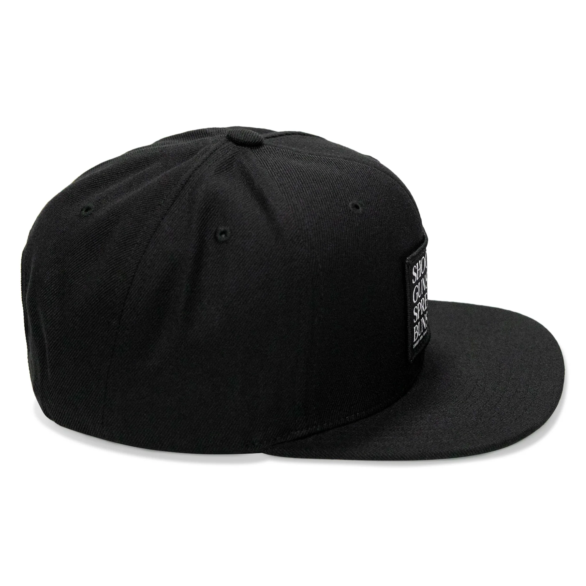 Shooting Guns & Spreadin' Buns Patch Flatbill Hat - Image 30