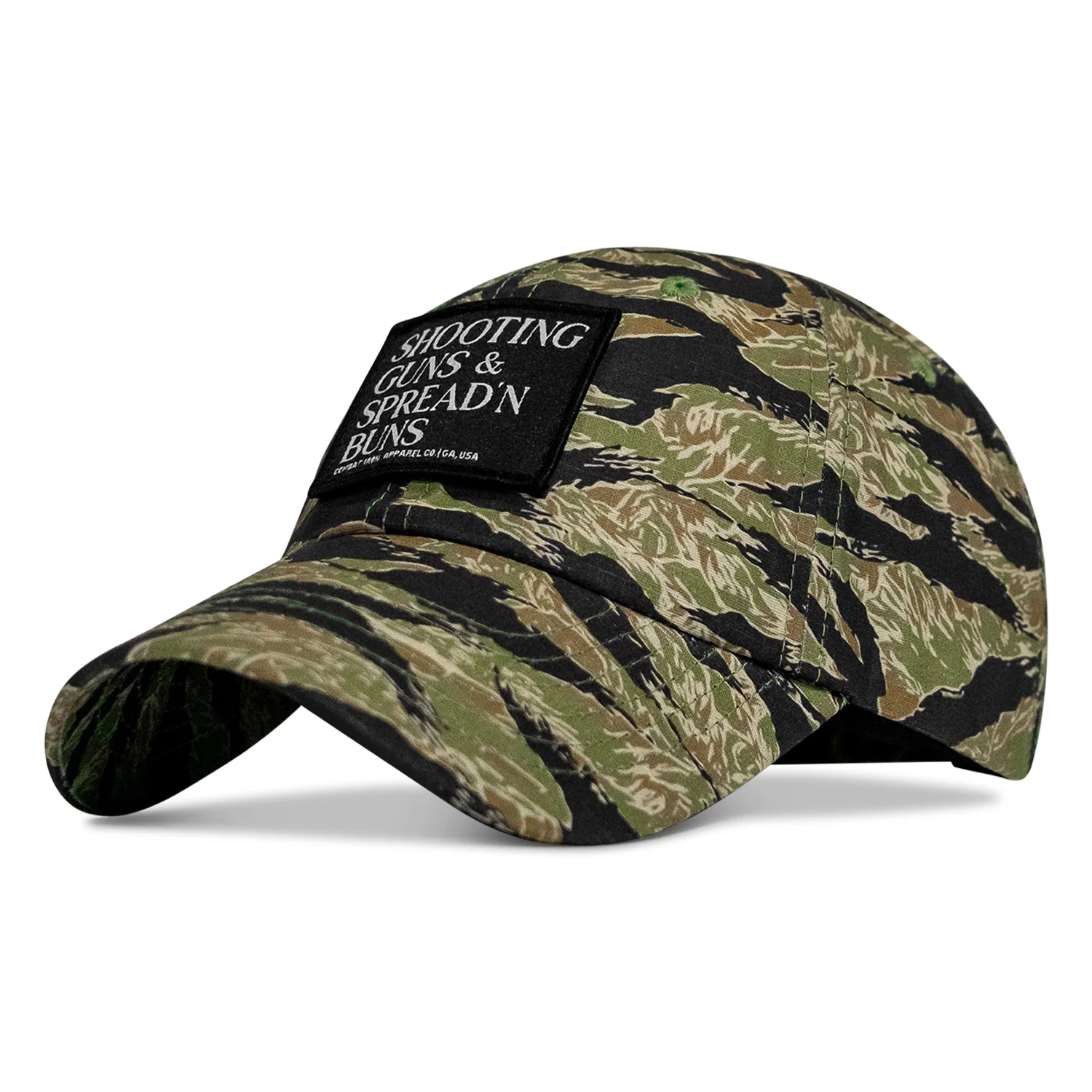 Shooting Guns & Spread'n Buns Patch Ripstop Tactical Hat - Image 5