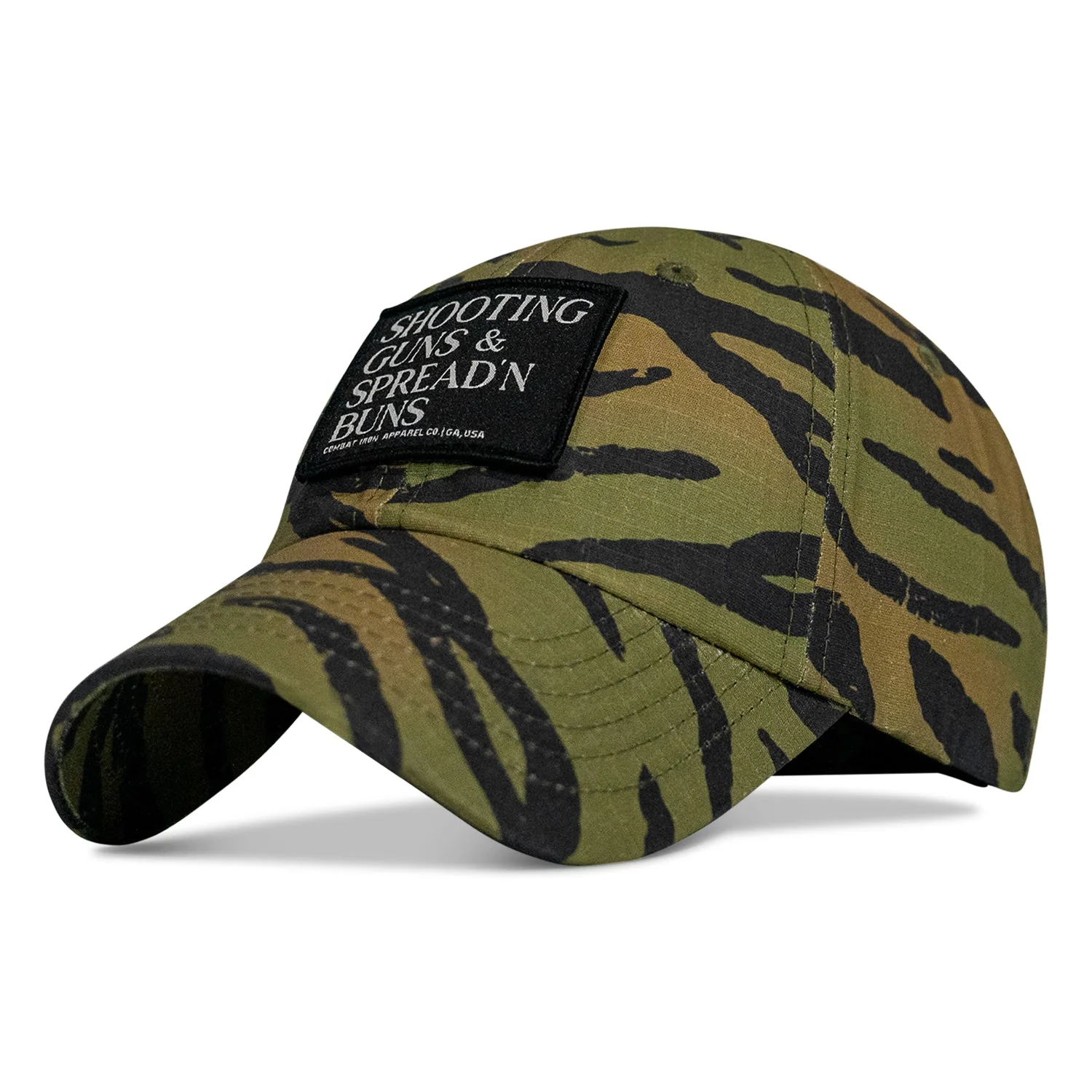 Shooting Guns & Spread'n Buns Patch Ripstop Tactical Hat - Image 7