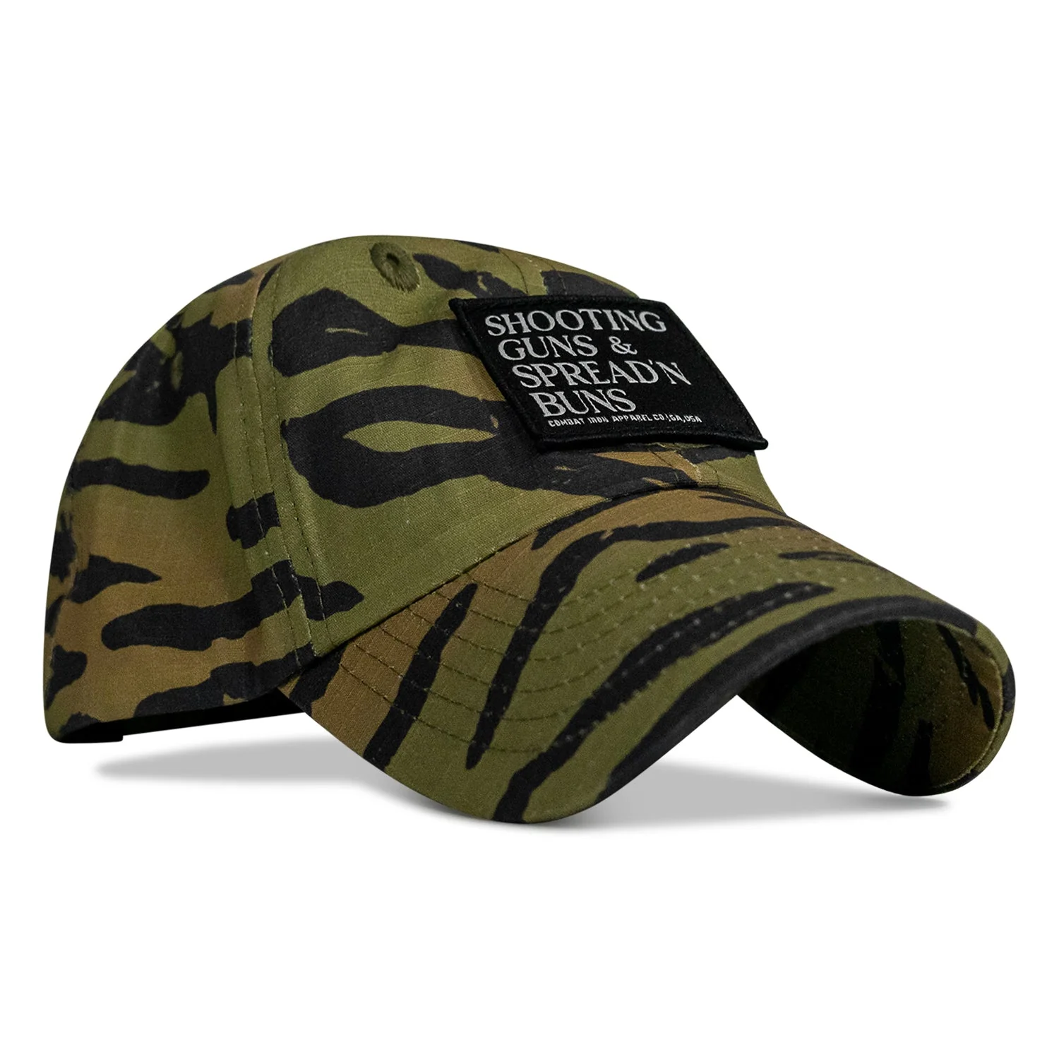 Shooting Guns & Spread'n Buns Patch Ripstop Tactical Hat - Image 8