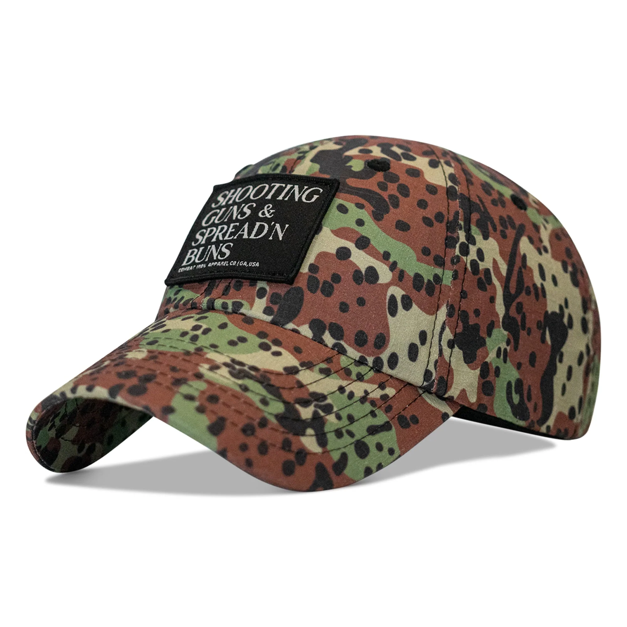 Shooting Guns & Spread'n Buns Patch Ripstop Tactical Hat - Image 9