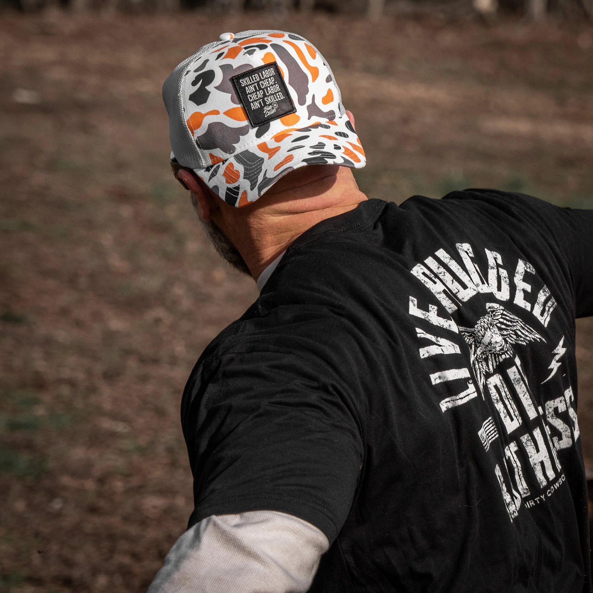 Skilled Labor Ain't Cheap Five Panel Snapback Hat - Image 9