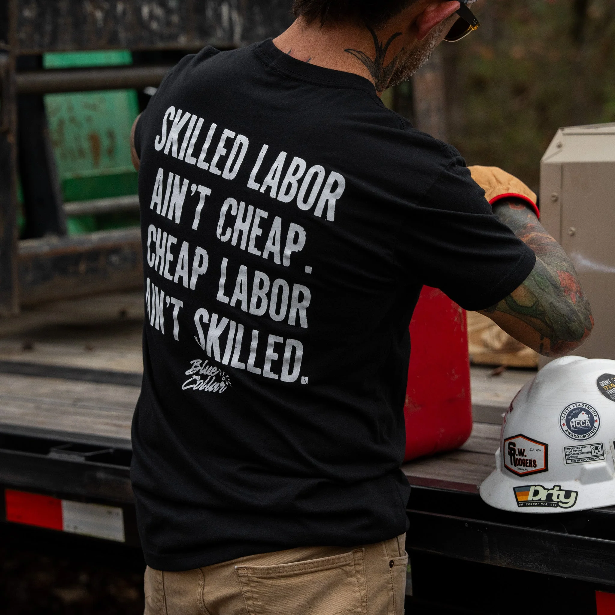 Skilled Labor Ain't Cheap Men's T-Shirt - Image 10