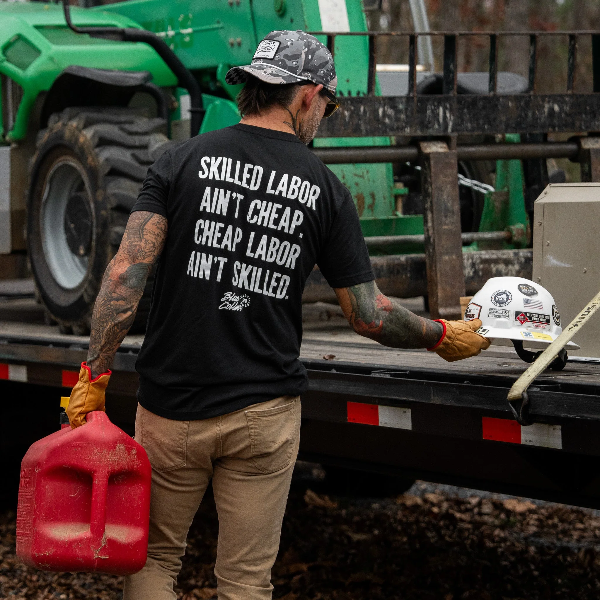 Skilled Labor Ain't Cheap Men's T-Shirt - Image 11