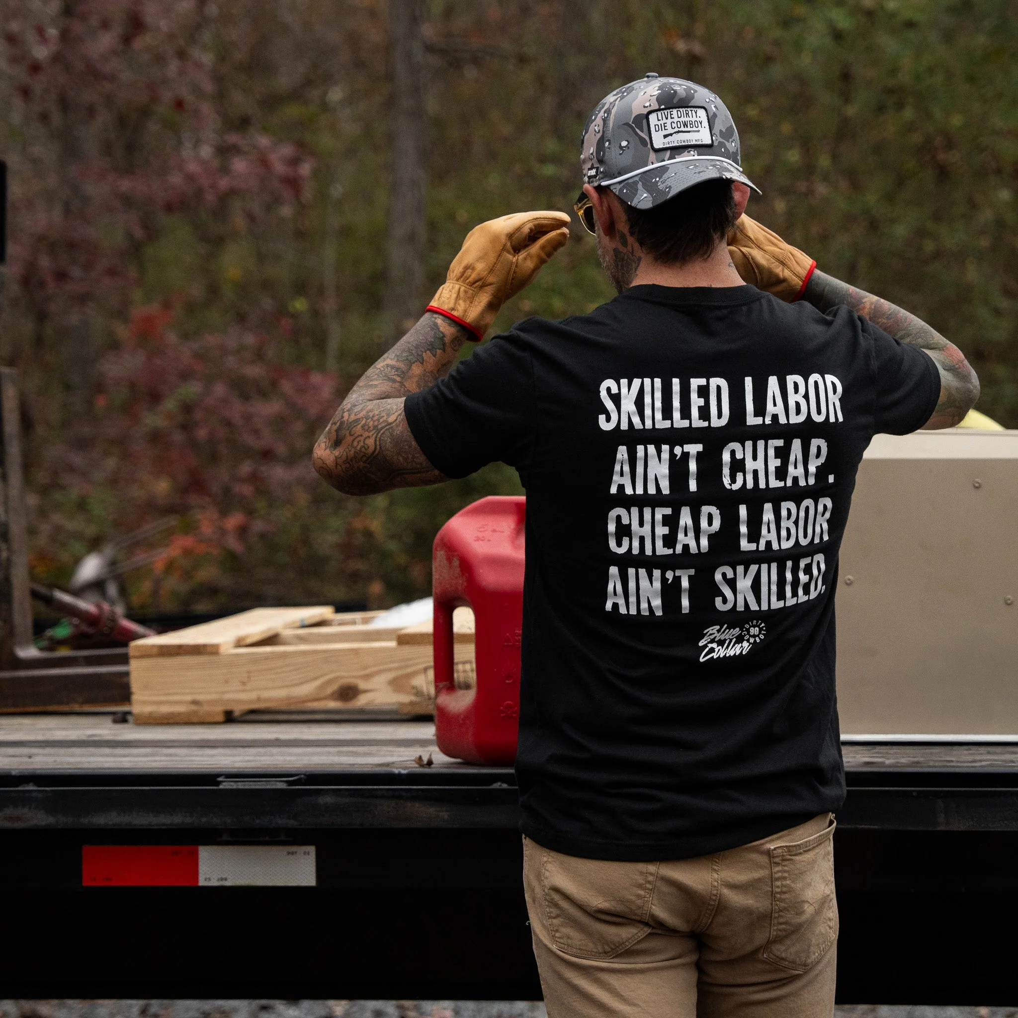 Skilled Labor Ain't Cheap Men's T-Shirt - Image 12