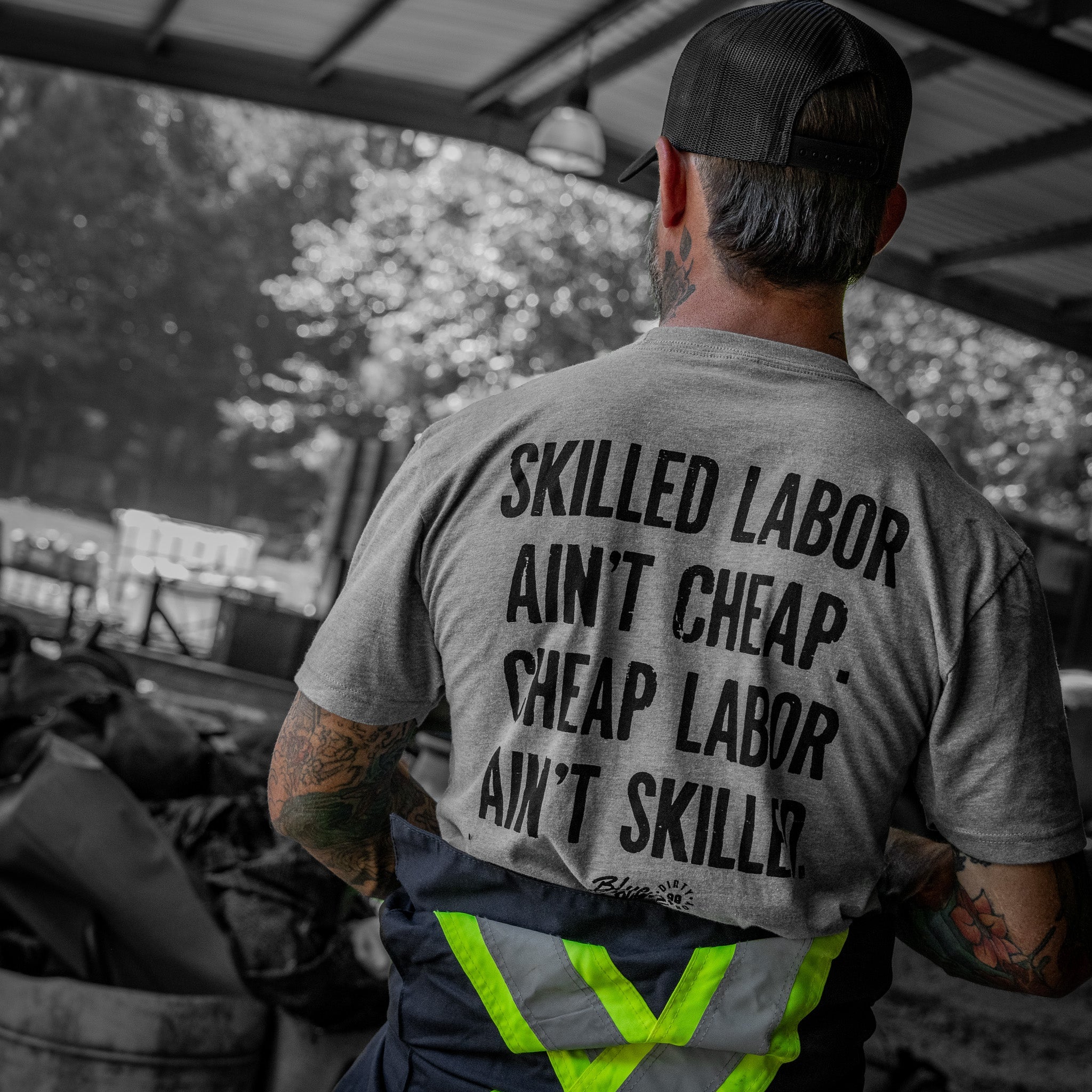 Skilled Labor Ain't Cheap Men's T-Shirt - Image 18