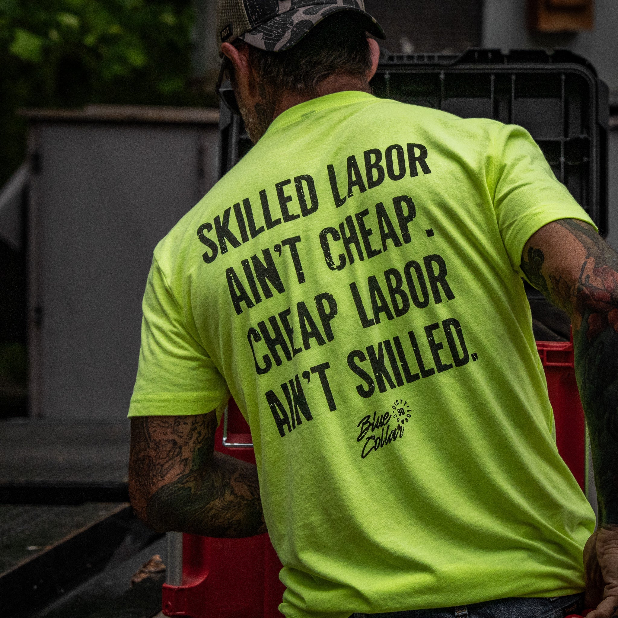Skilled Labor Ain't Cheap Men's T-Shirt - Image 20