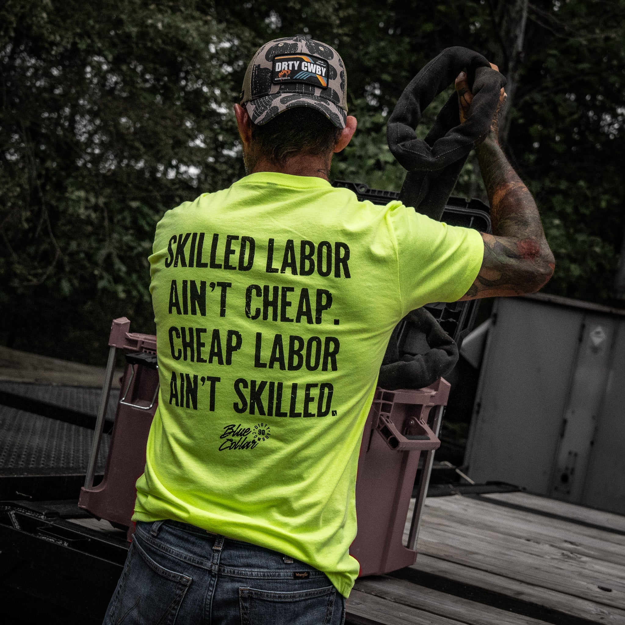 Skilled Labor Ain't Cheap Men's T-Shirt - Image 21