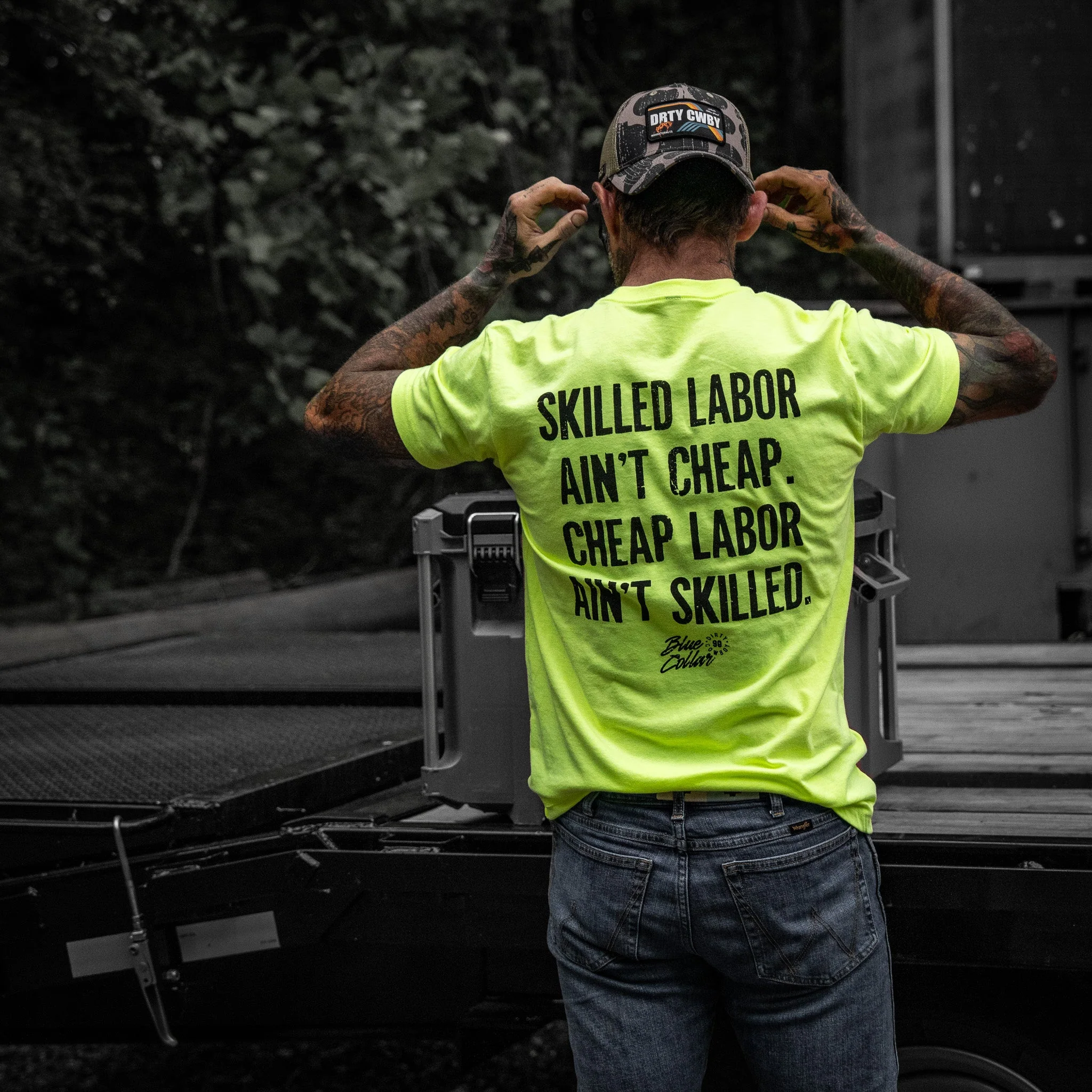 Skilled Labor Ain't Cheap Men's T-Shirt - Image 23