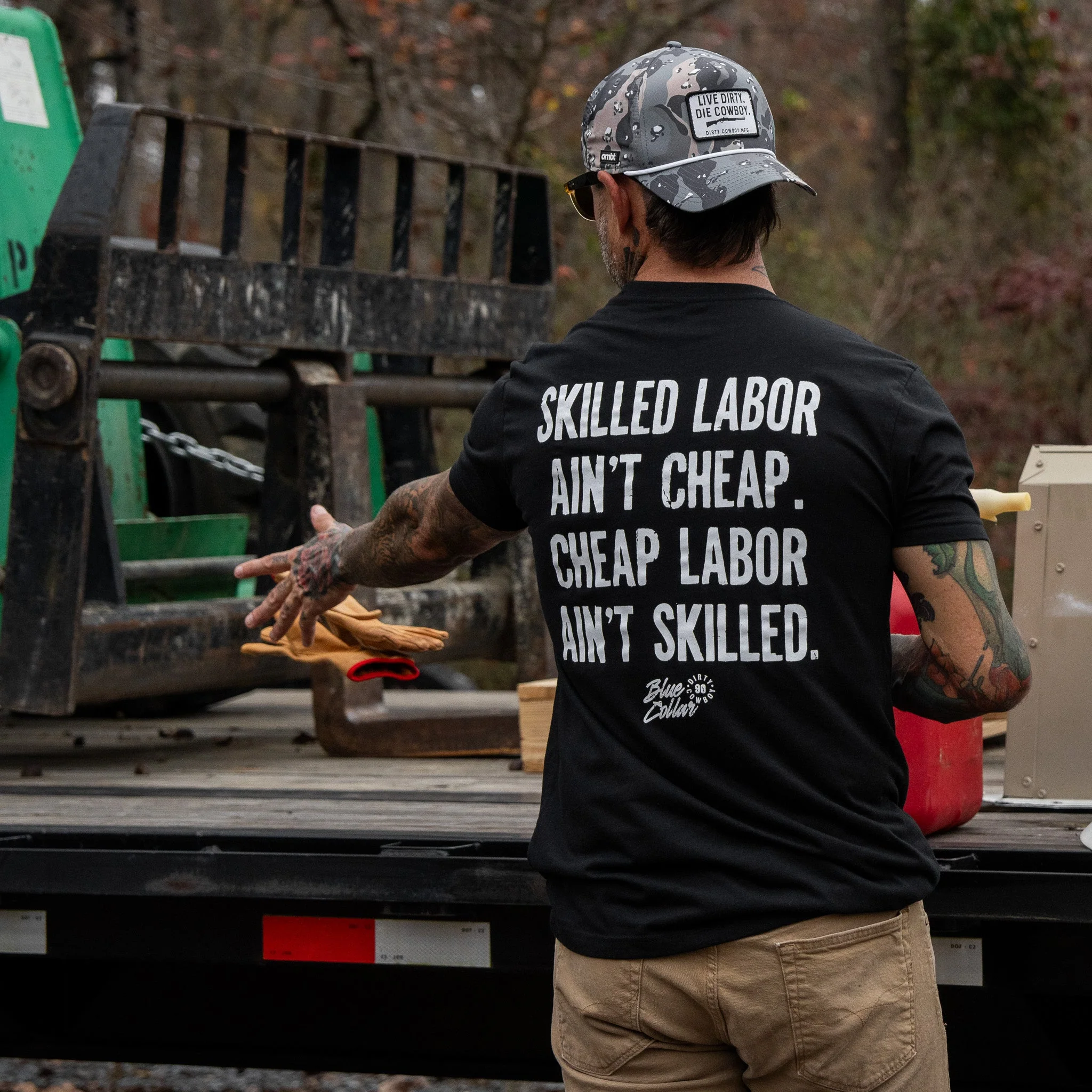 Skilled Labor Ain't Cheap Men's T-Shirt - Image 5