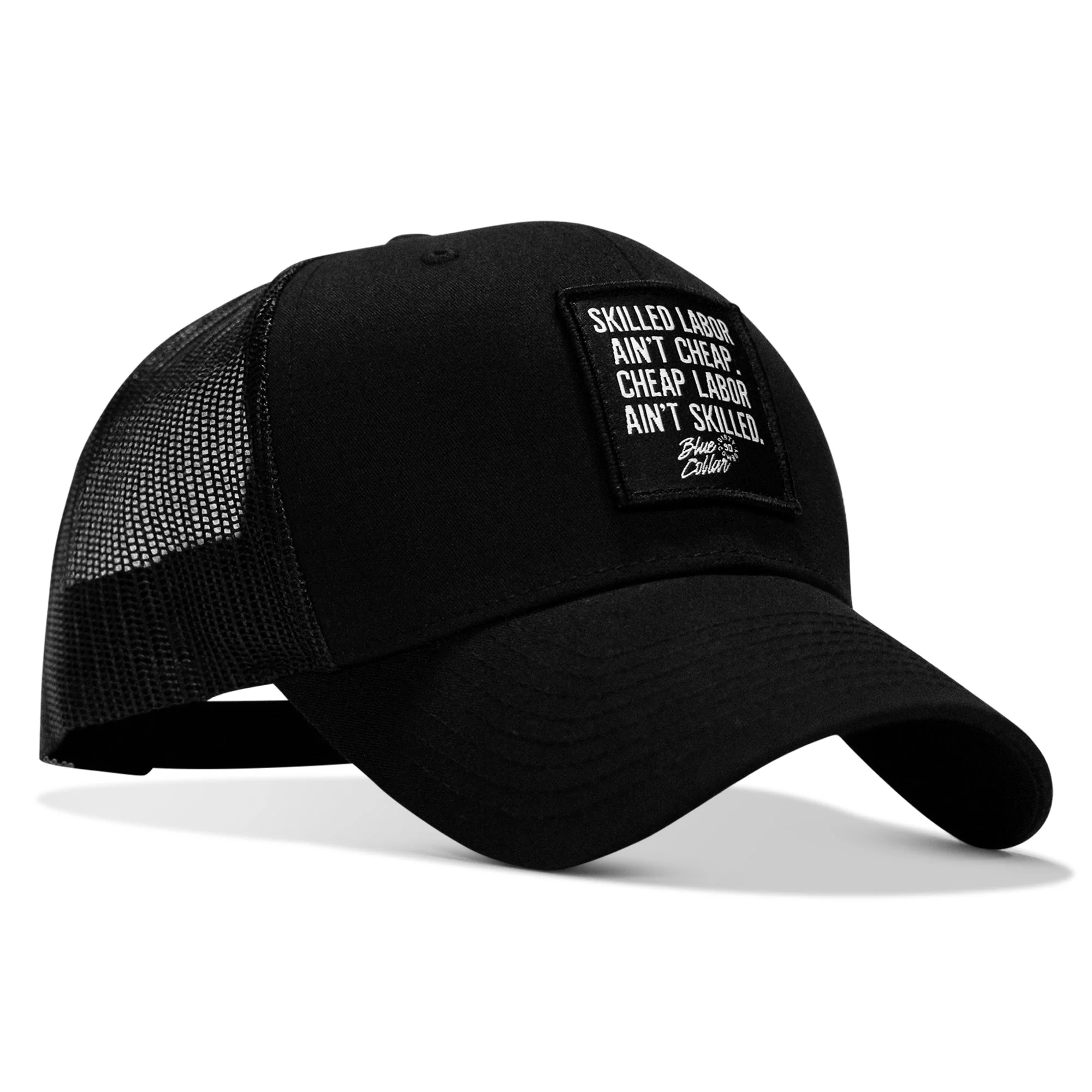 Skilled Labor Ain't Cheap Patch Snapback Hat - Image 3