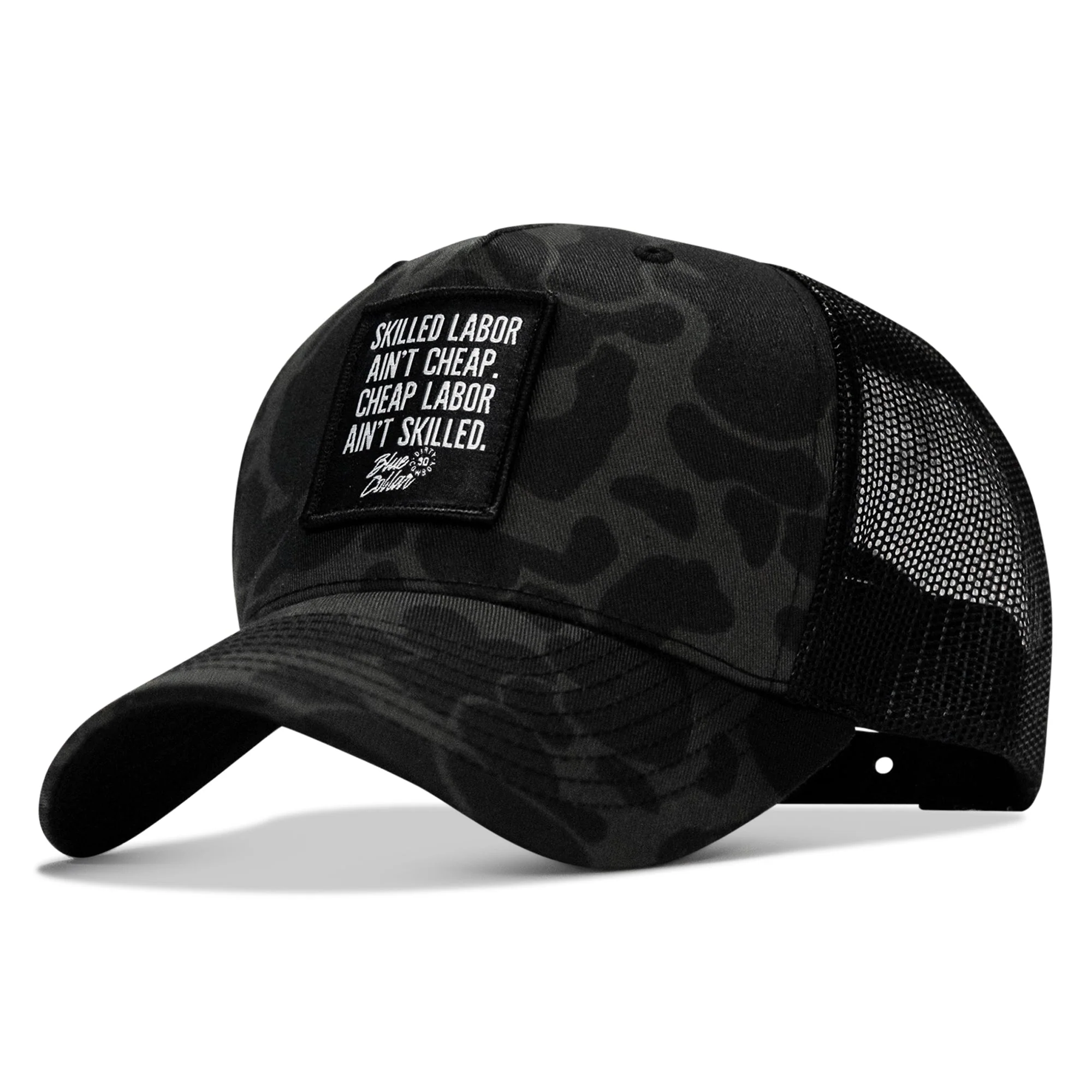 Skilled Labor Ain't Cheap Patch Snapback Hat - Image 7