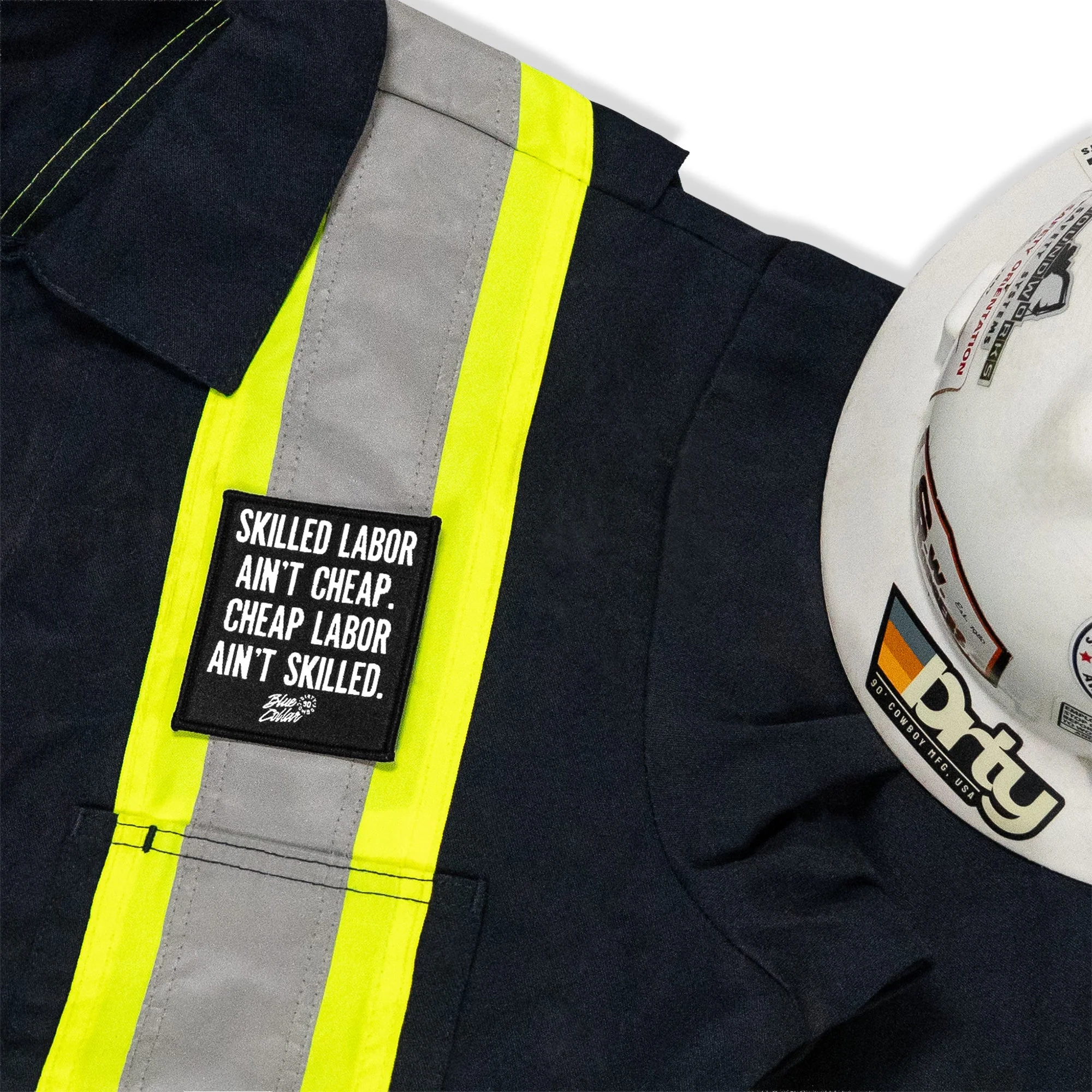 Skilled Labor Ain't Cheap Velcro Patch - Image 4