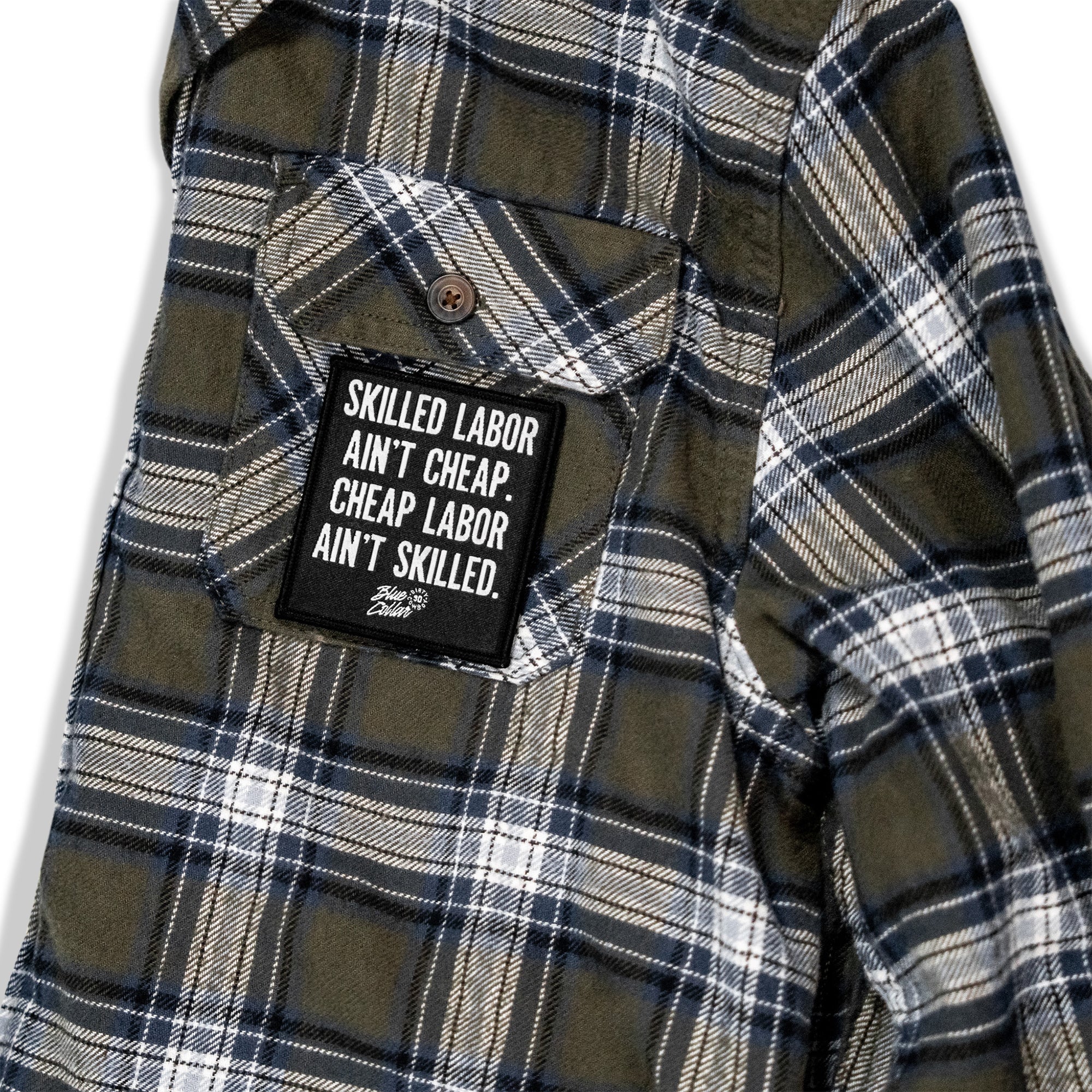 Skilled Labor Ain't Cheap Velcro Patch - Image 5