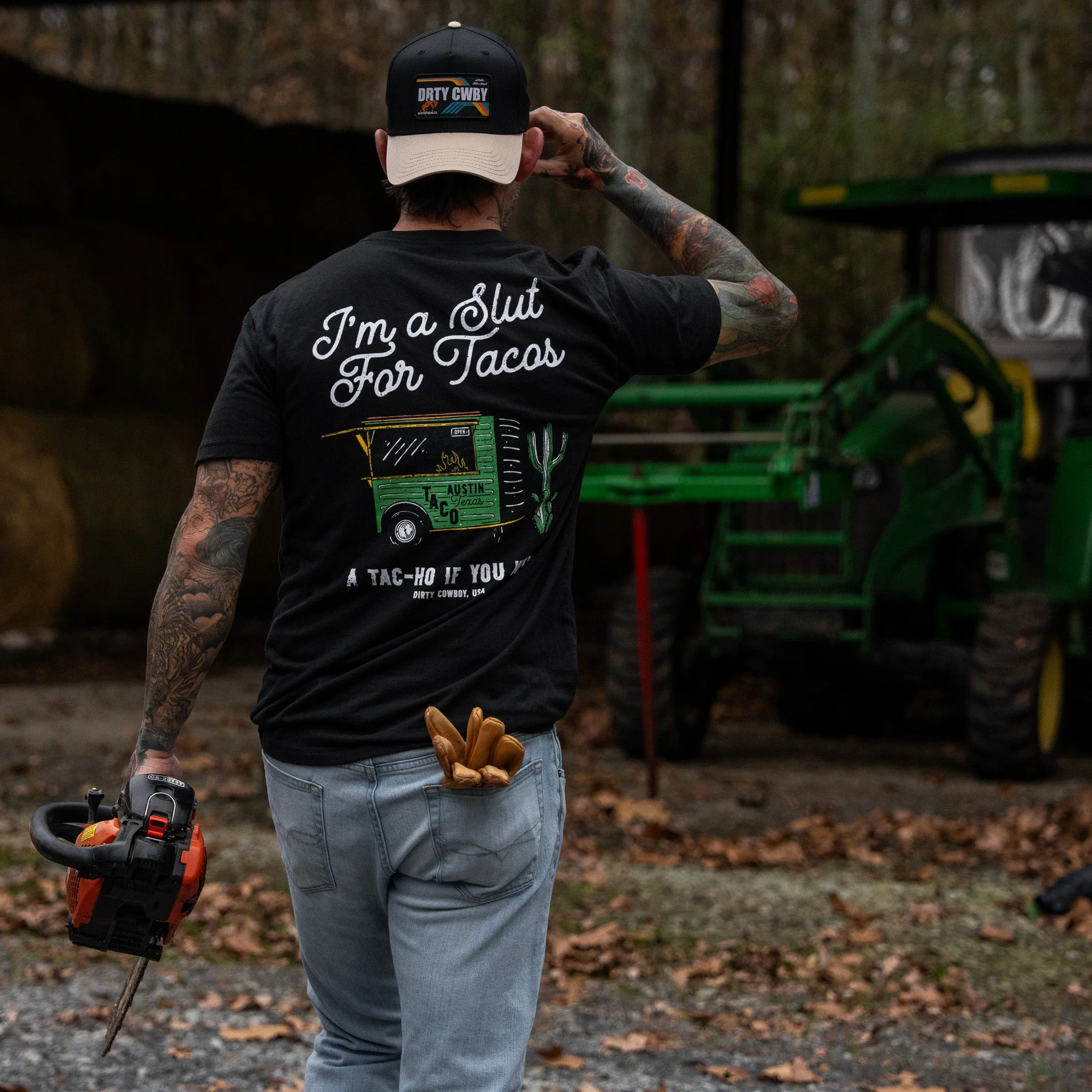 Slut For Taco's Men's T-Shirt - Image 10