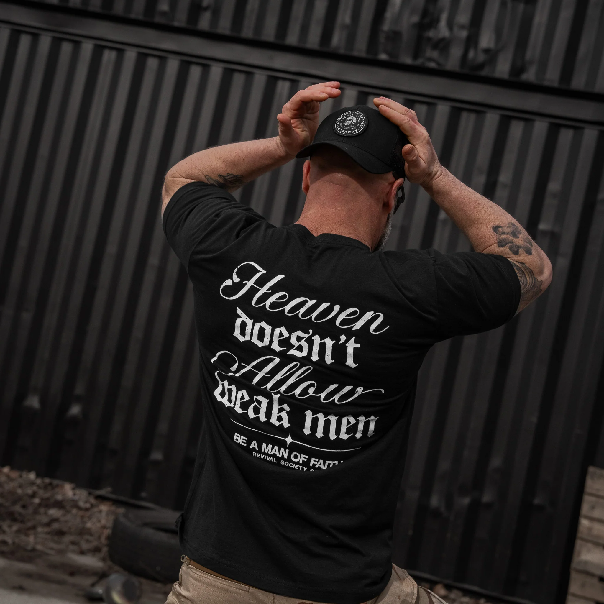 Some Men Are Opposed To Violence Patch Snapback Hat - Image 24