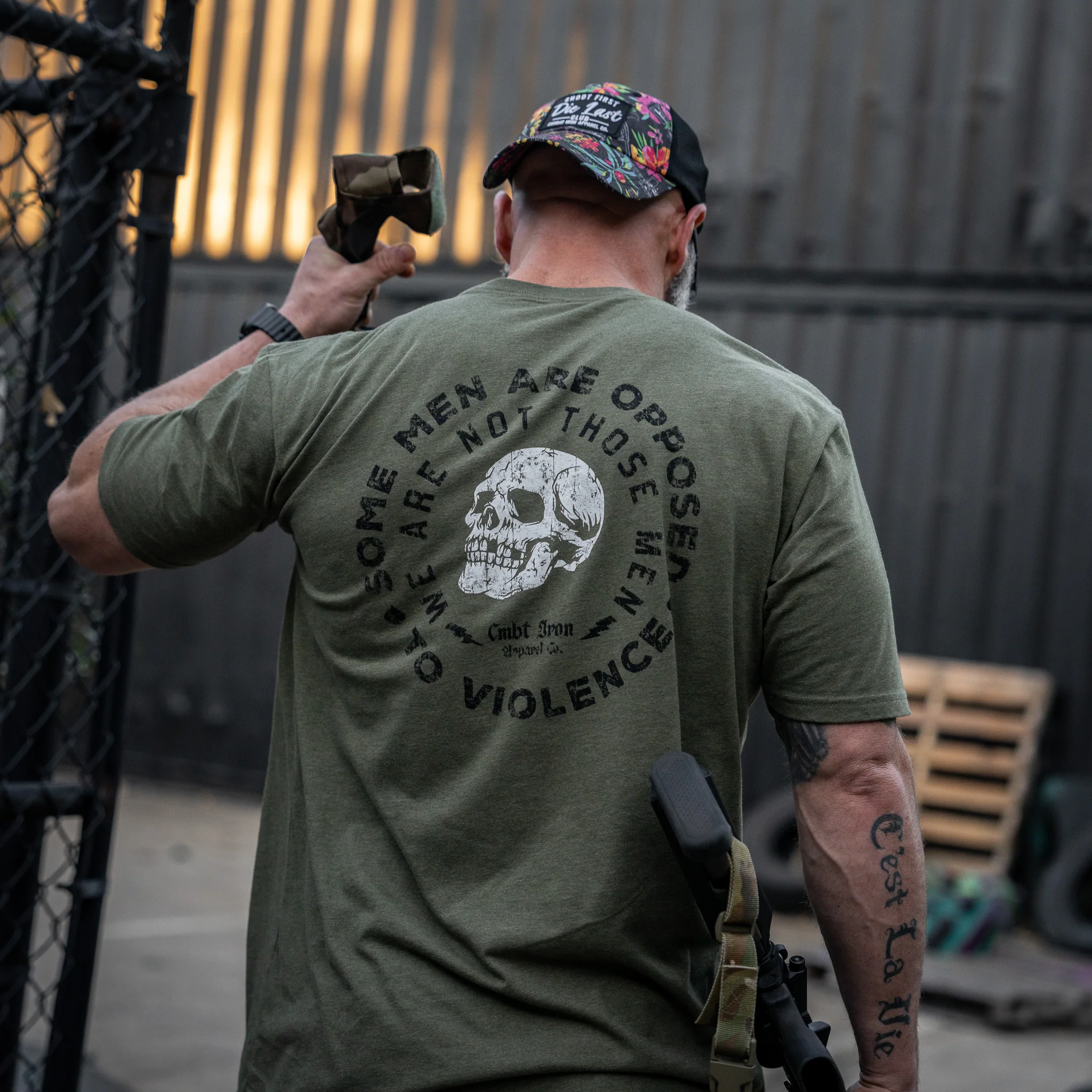 Some Men Are Opposed To Violence. We Are Not Those Men Men's T-Shirt - Image 13