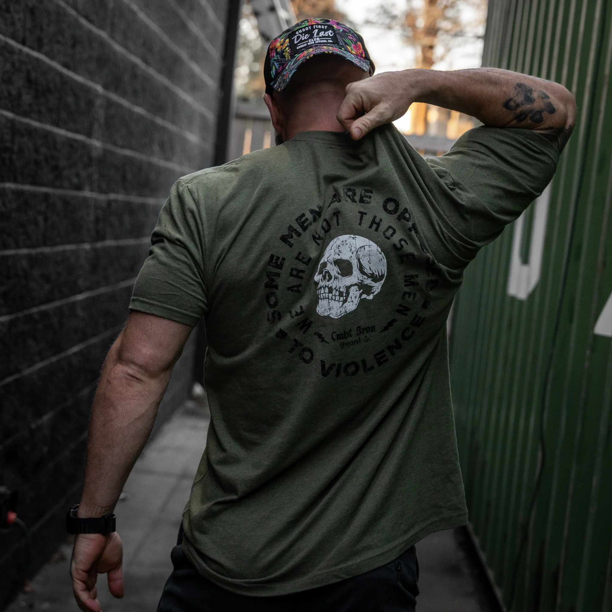 Some Men Are Opposed To Violence. We Are Not Those Men Men's T-Shirt - Image 14