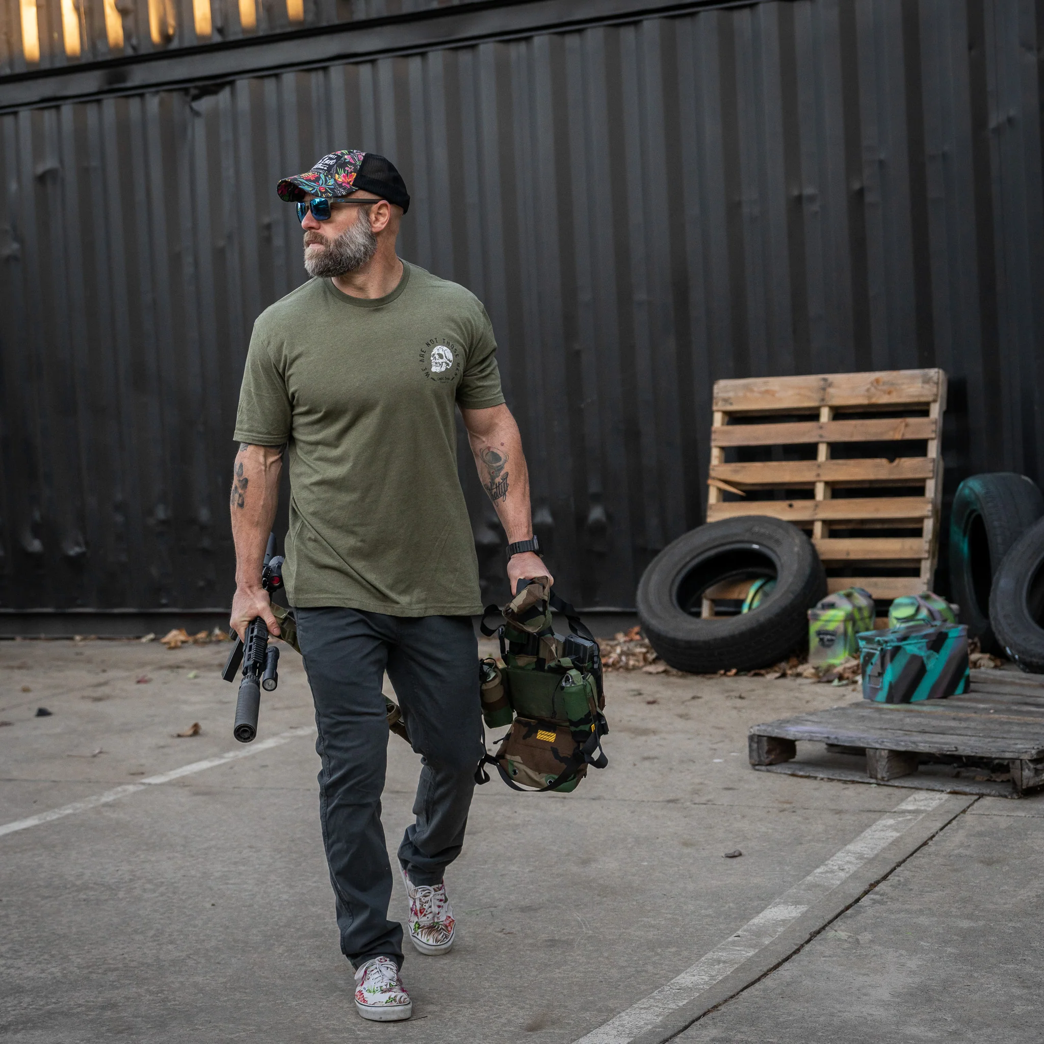 Some Men Are Opposed To Violence. We Are Not Those Men Men's T-Shirt - Image 17