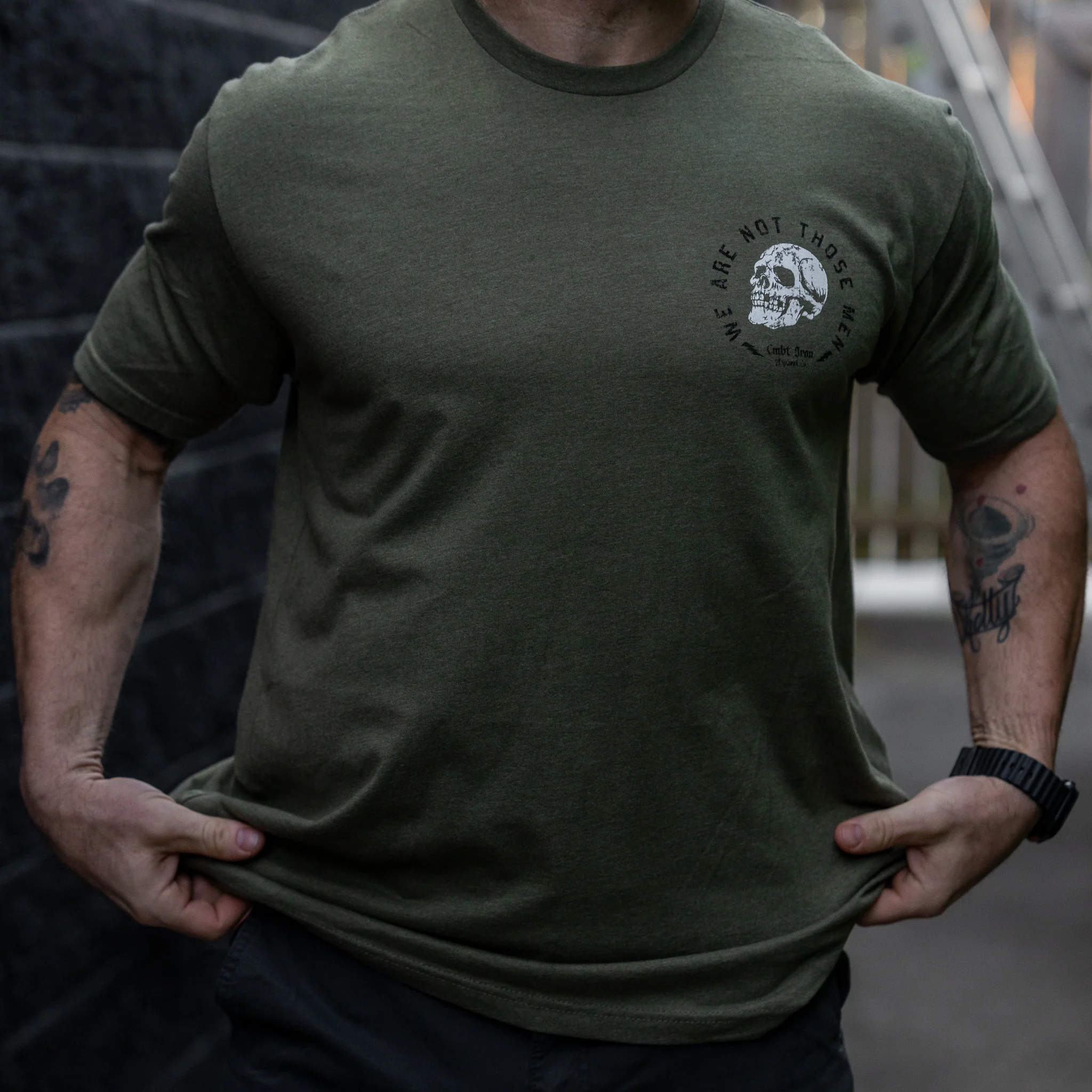 Some Men Are Opposed To Violence. We Are Not Those Men Men's T-Shirt - Image 18