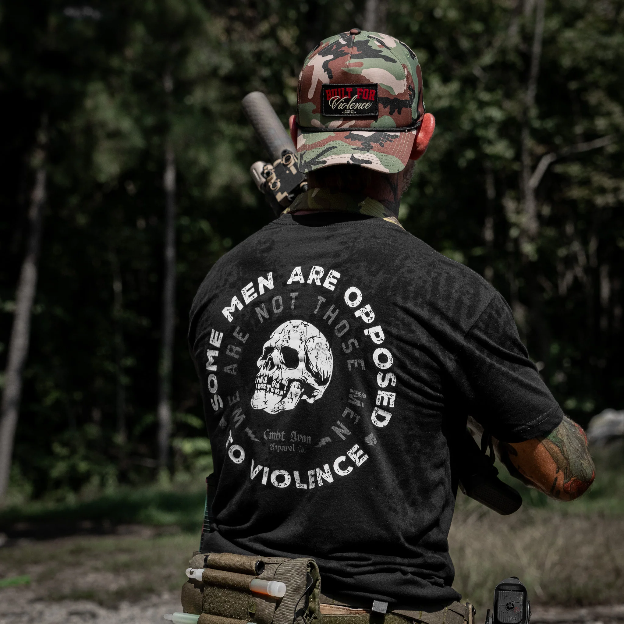 Some Men Are Opposed To Violence. We Are Not Those Men Men's T-Shirt - Image 7