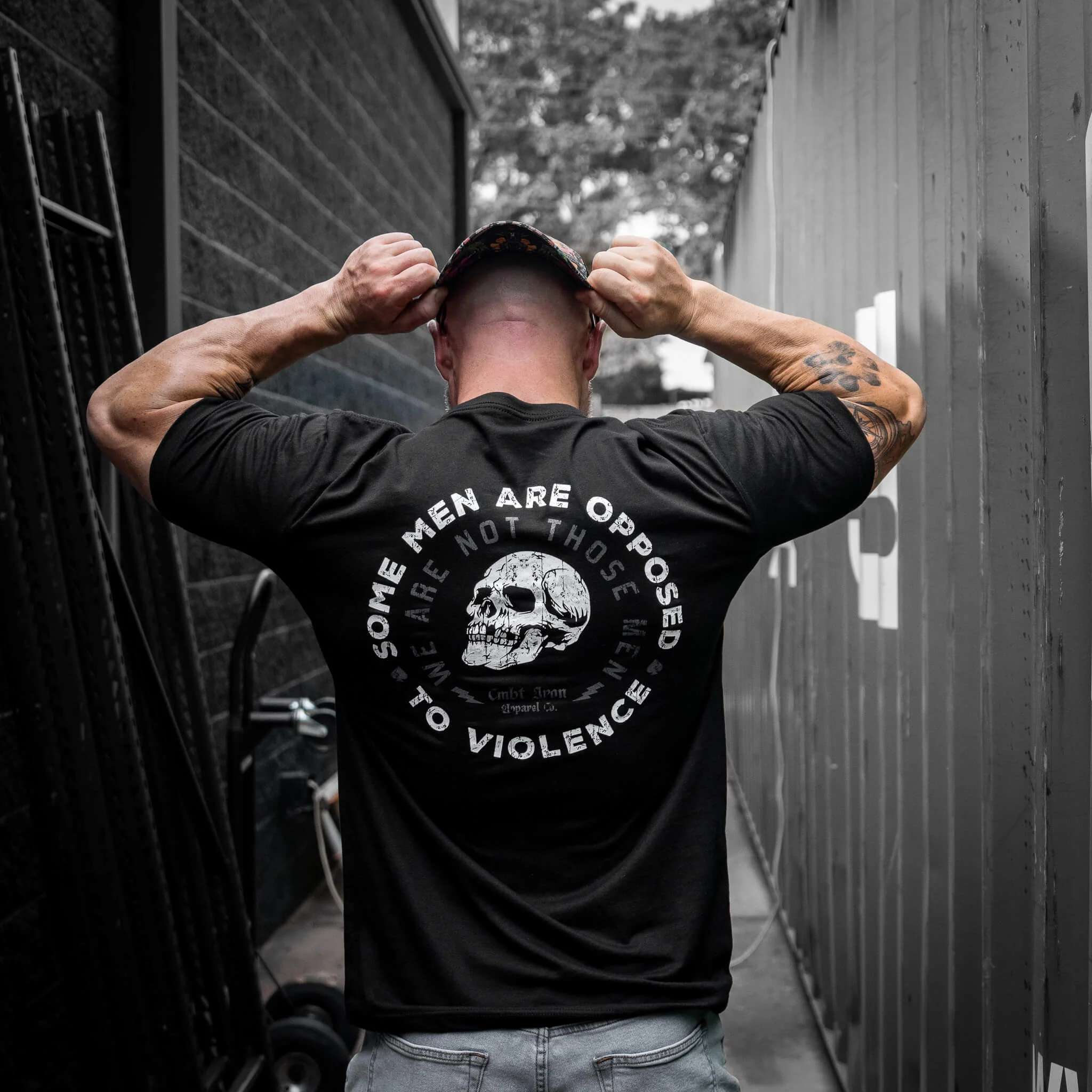 Some Men Are Opposed To Violence. We Are Not Those Men Men's T-Shirt - Image 8